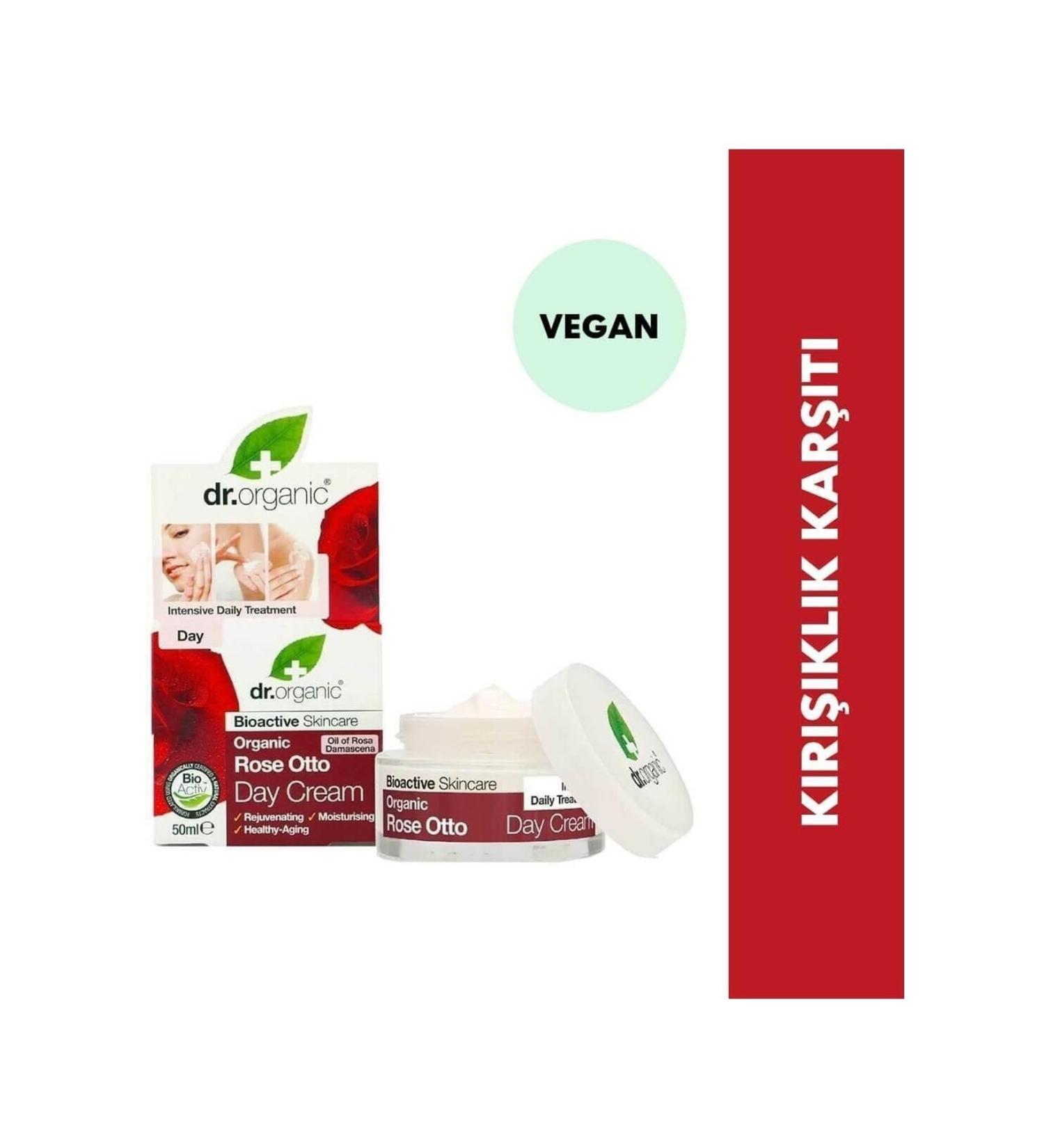 Dr. Organic Rose Cream Day Cream 50 Ml