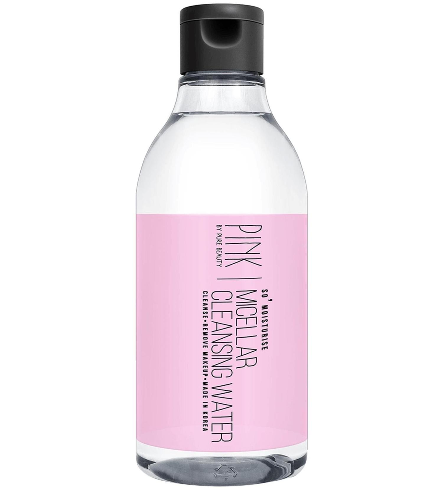 PINK BY PURE BEAUTY So Moisturise Make-Up Remover Micellar 250 Ml