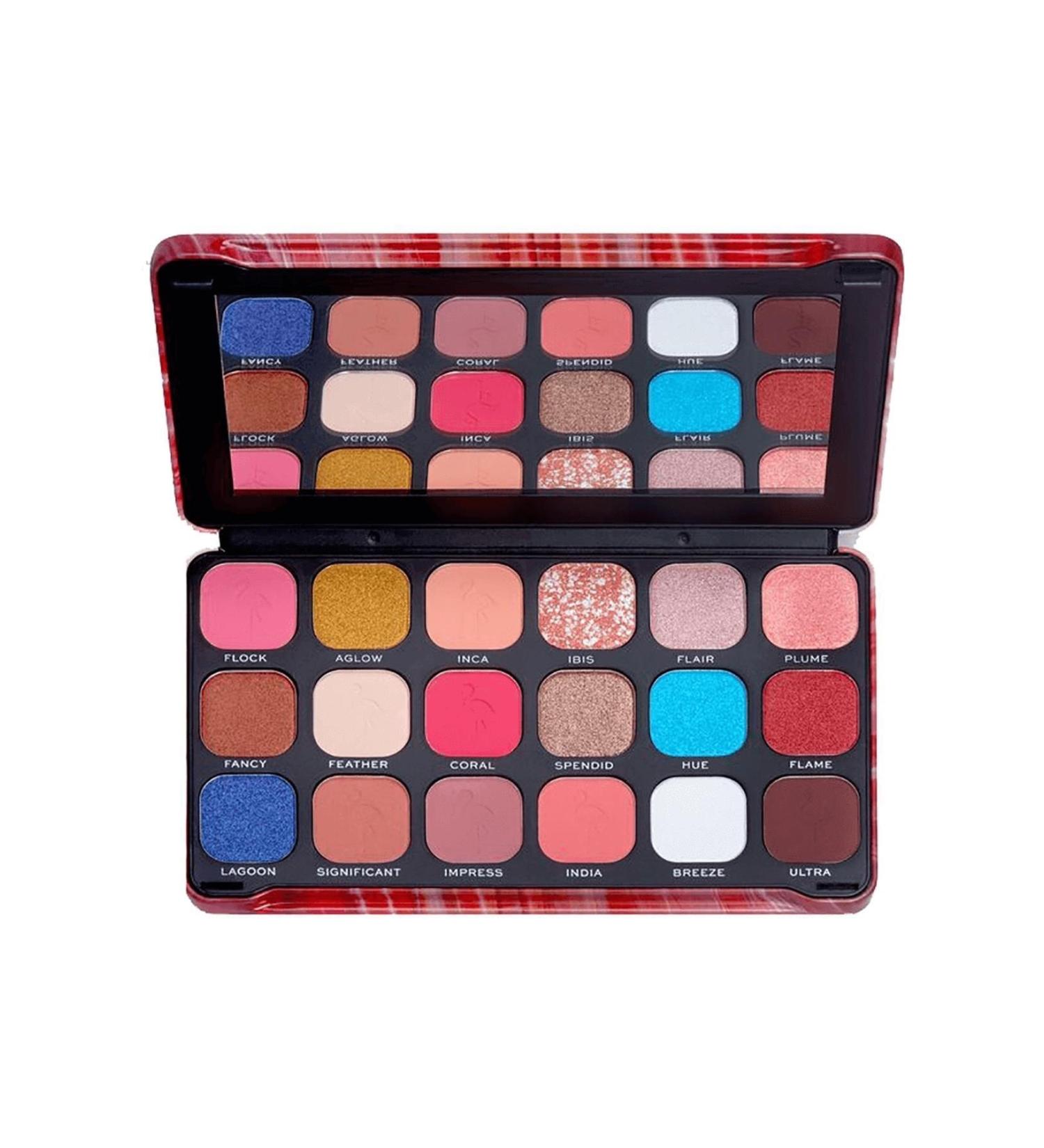 Revolution Forever Flawless - Flamingo Super Eyeshadow Palette - Buy Online on GoSupps.com
