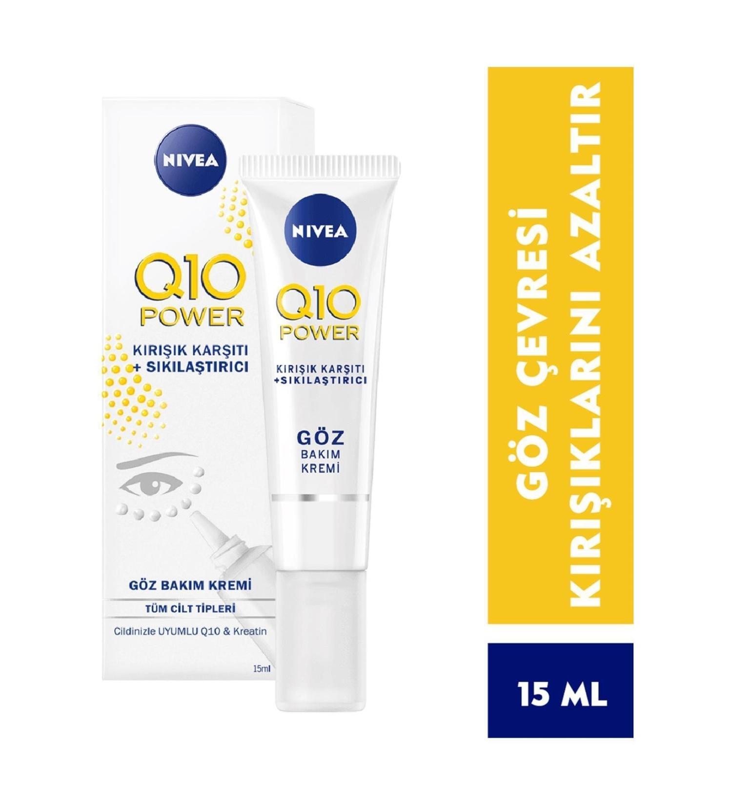 NIVEA Q10 Eye Contour Care Cream 15 Ml - Buy Online on GoSupps.com