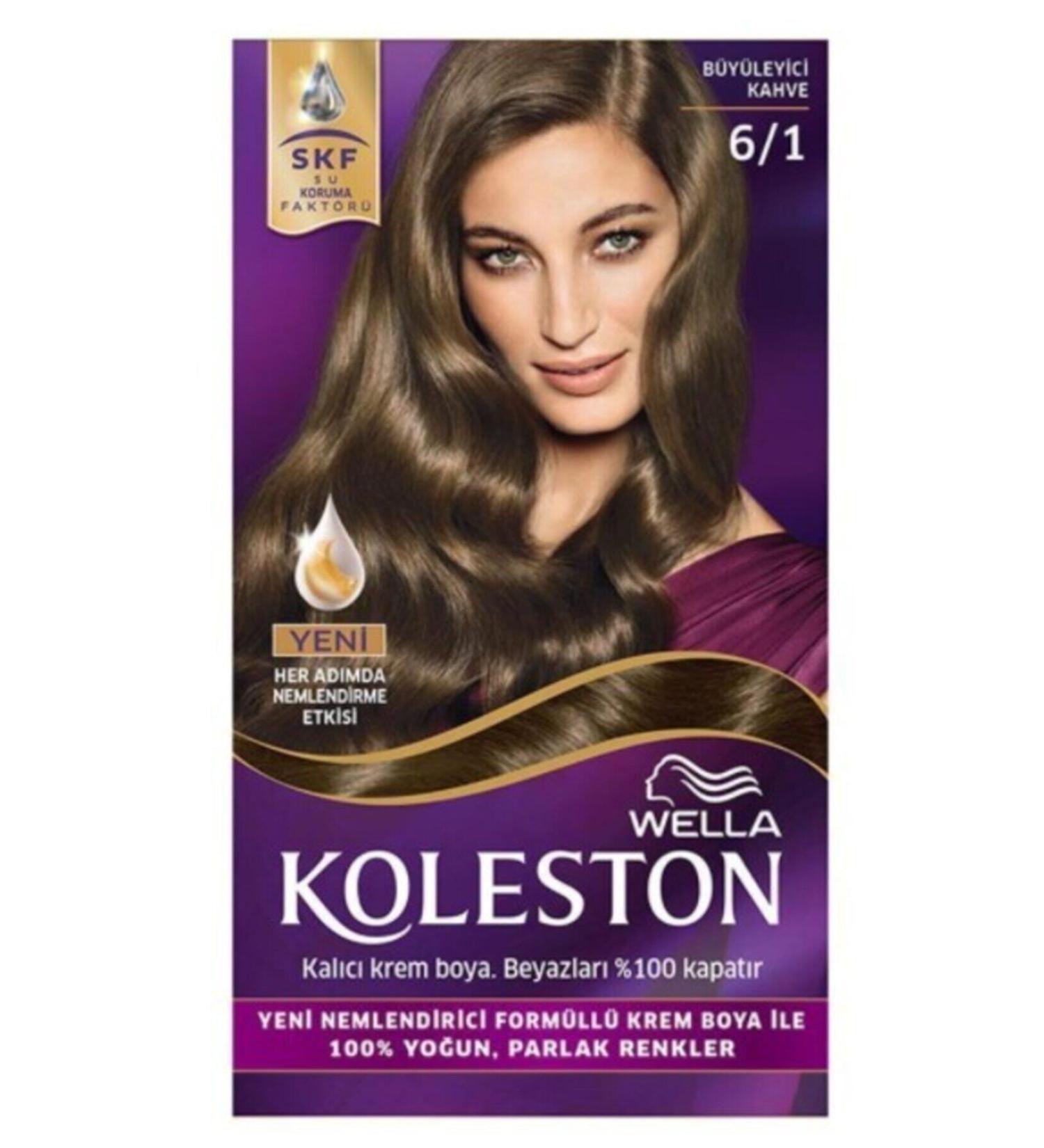 Wella Hair Dye Fascinating Brown 6-1