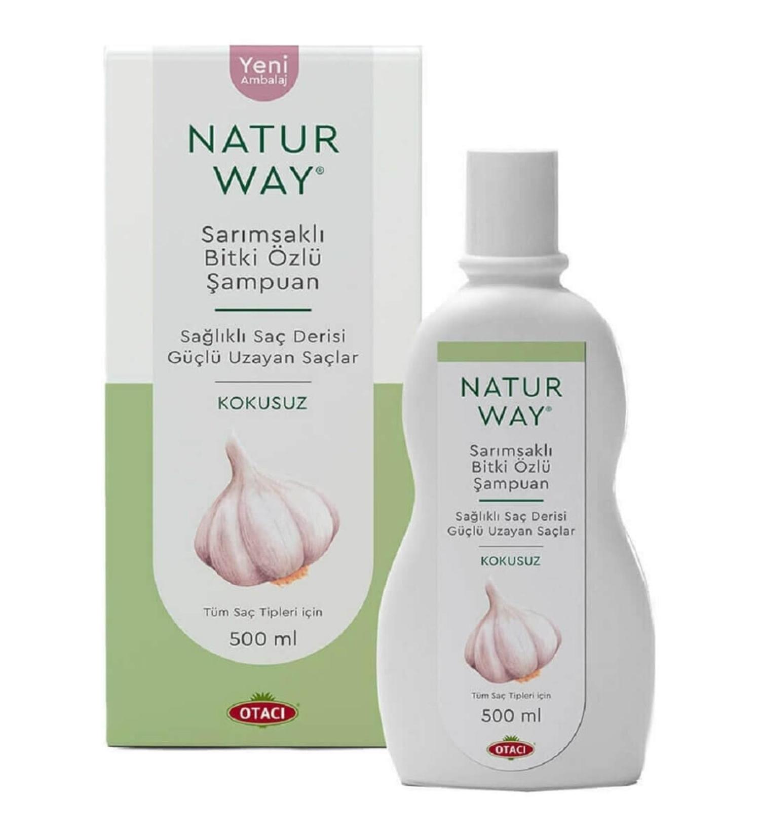 Naturway Herbal Shampoo Garlic 500 Ml
