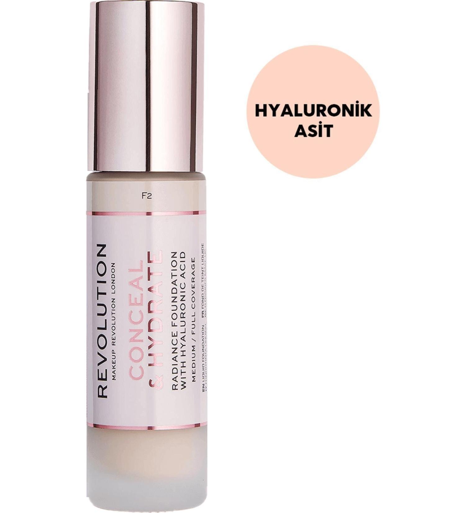 Revolution Conceal And Hydrate Foundation F2