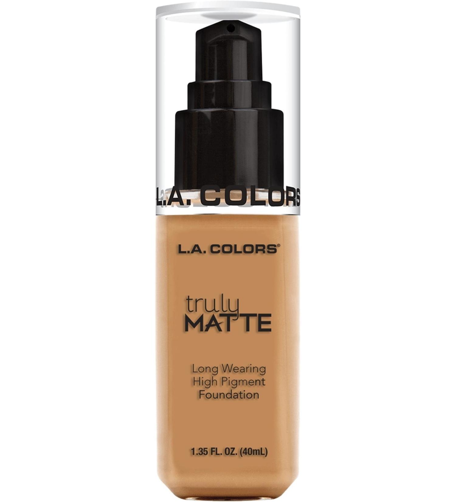 LA Colors La Colors Truly Matte Foundation Warm Honey