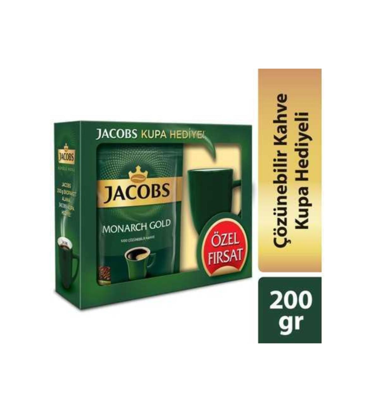 Jacobs Monarch Gold Coffee + Mug 200 gr
