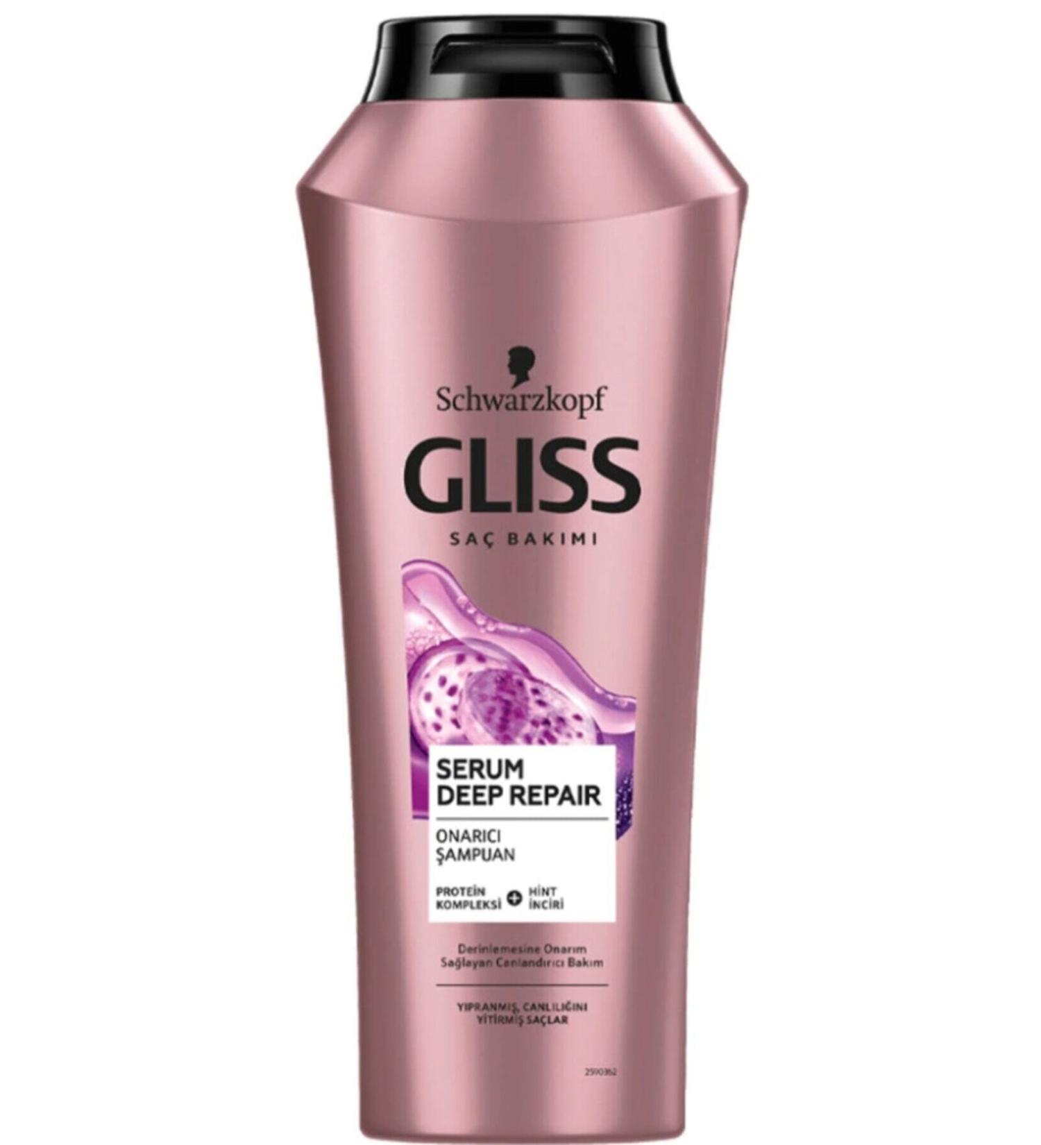 Gliss Serum Deep Repair Shampoo 500 ml X6 Pieces