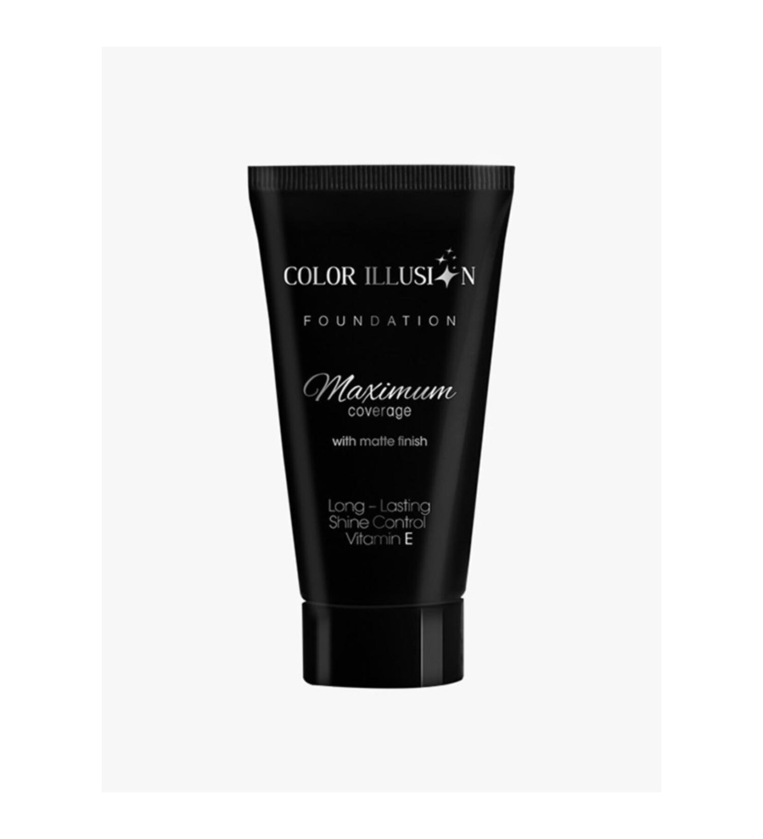 Huncalife Color Illusion Long-lasting Matte Foundation Helps Control Shine