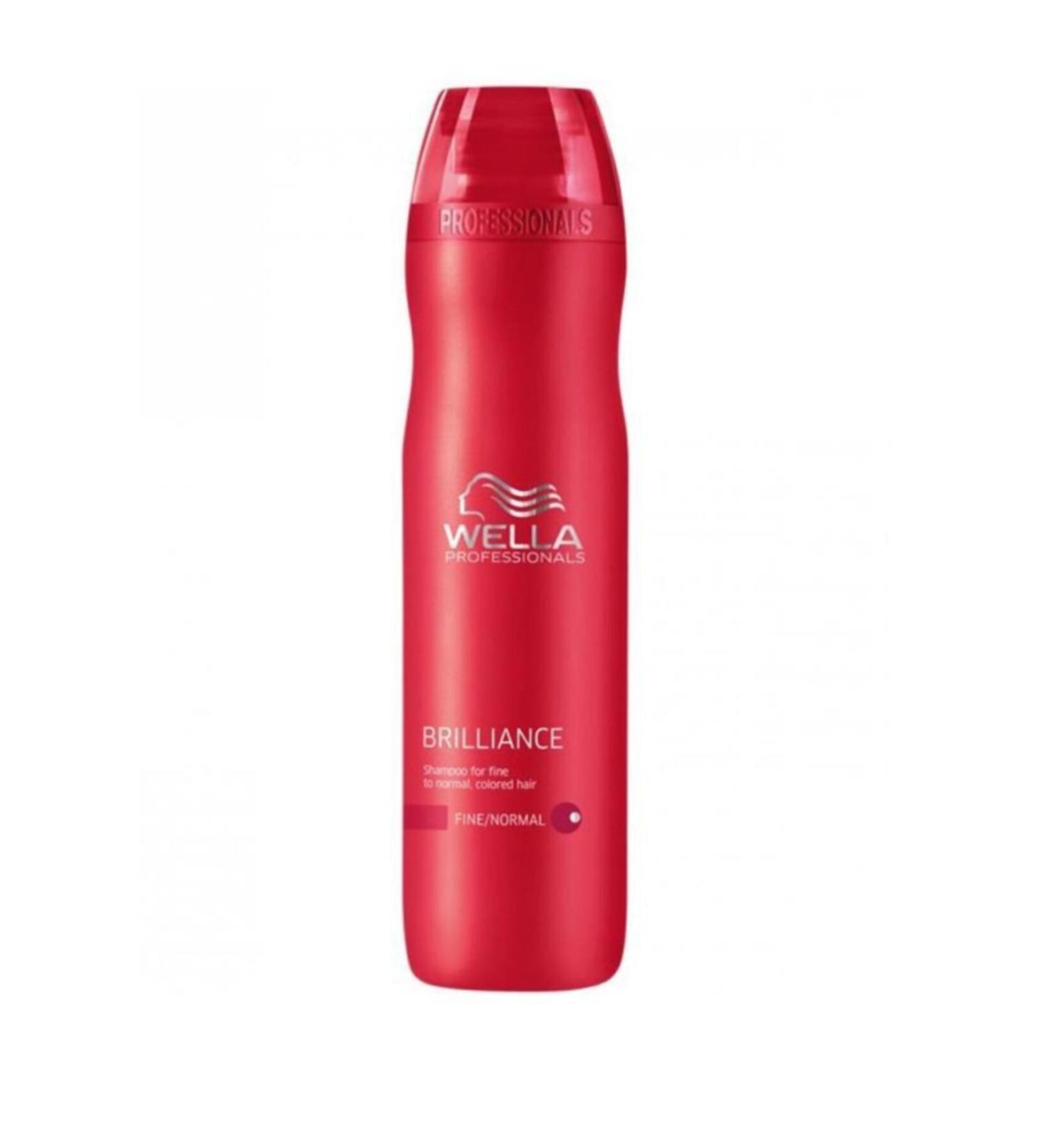 Wella Professionals Brilliance Shampoo for Fine and Normal Hair 250 ml