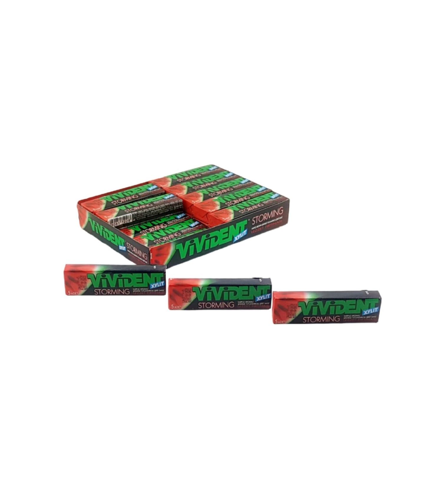 Vivident Storming 5p Stick Watermelon_20 Pieces * 14gr