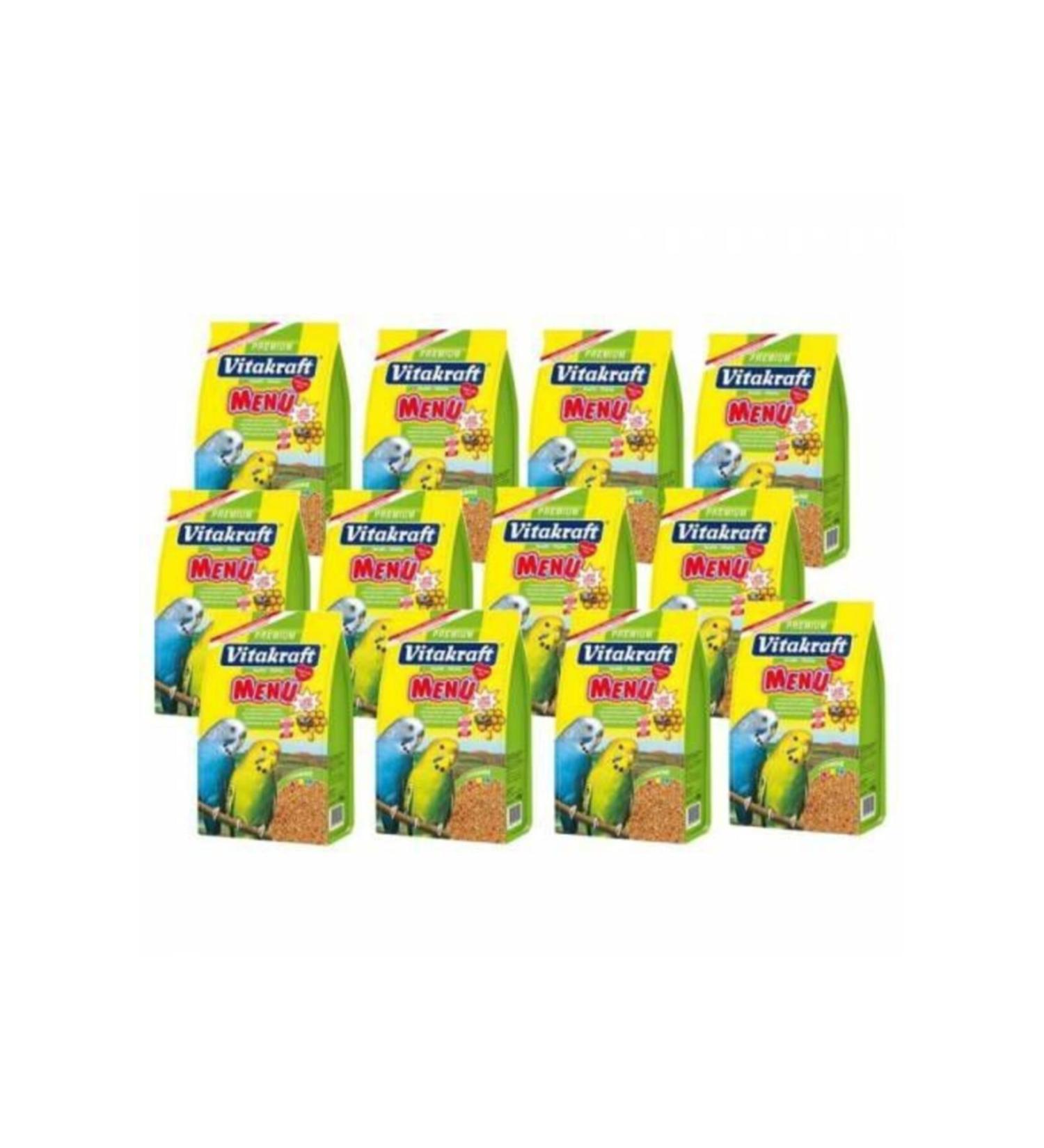 Vitakraft Menu Budgie Food 500 Gr 12 Pieces