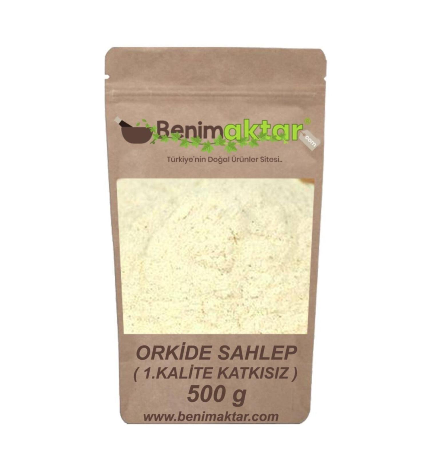 Benim Aktar Benimaktar Powder Real Salep Sahlep 1st quality 500 gr