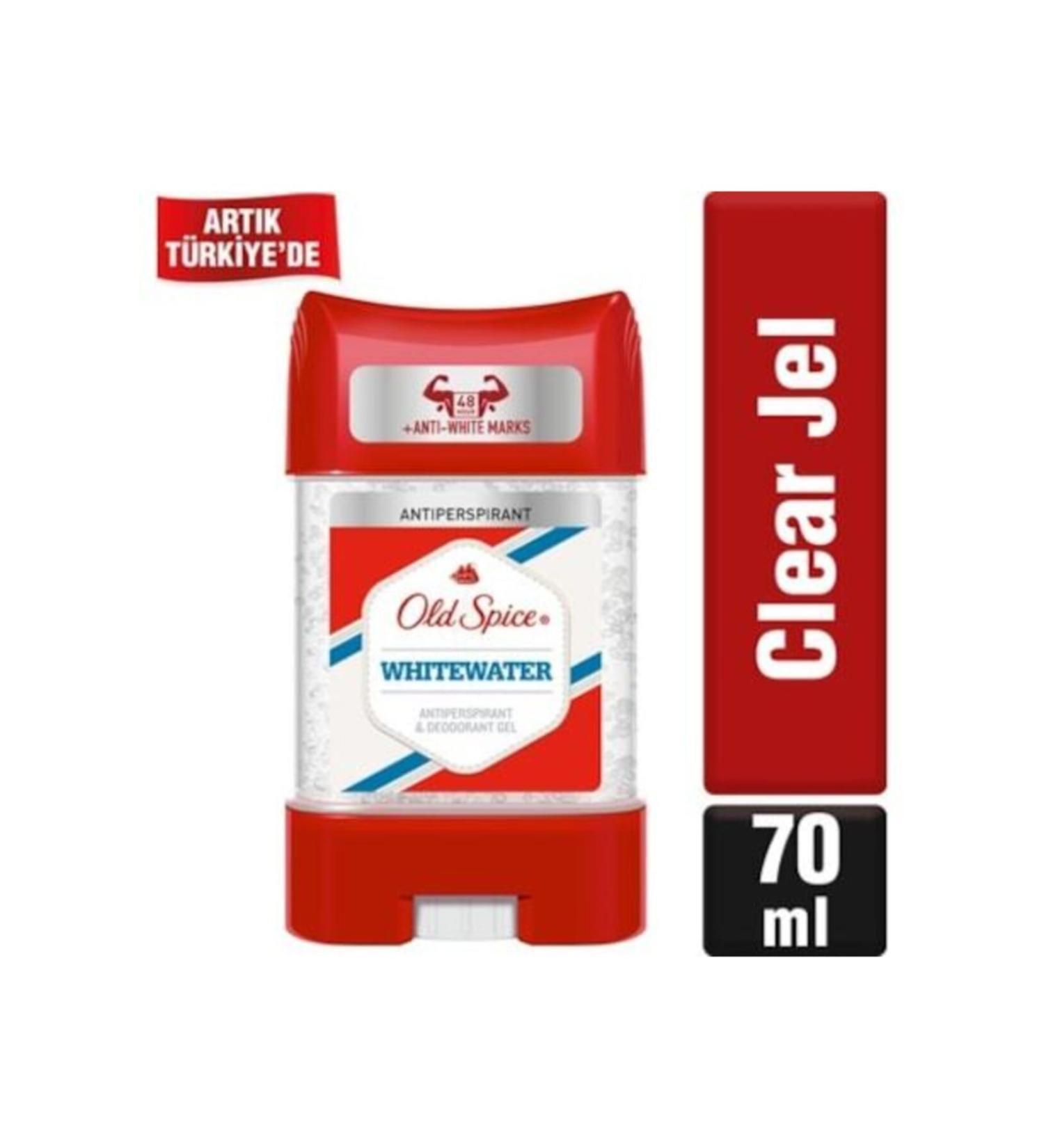 Old Spice Antiperspirant Clear Gel Whitewater Underarm Gel 70