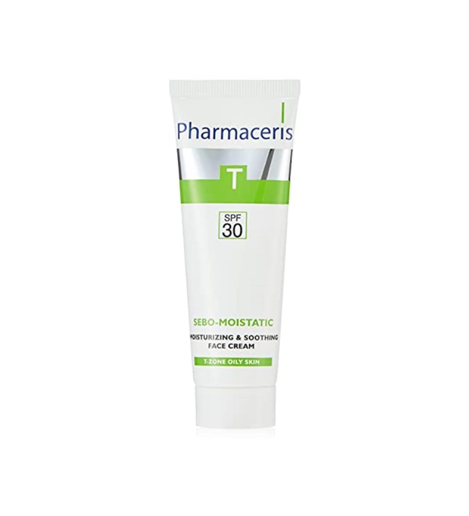 Pharmaceris Sebo Moistatic Spf30 Moisturizing Soothing Face Cream 50 ml - Buy Online on GoSupps.com