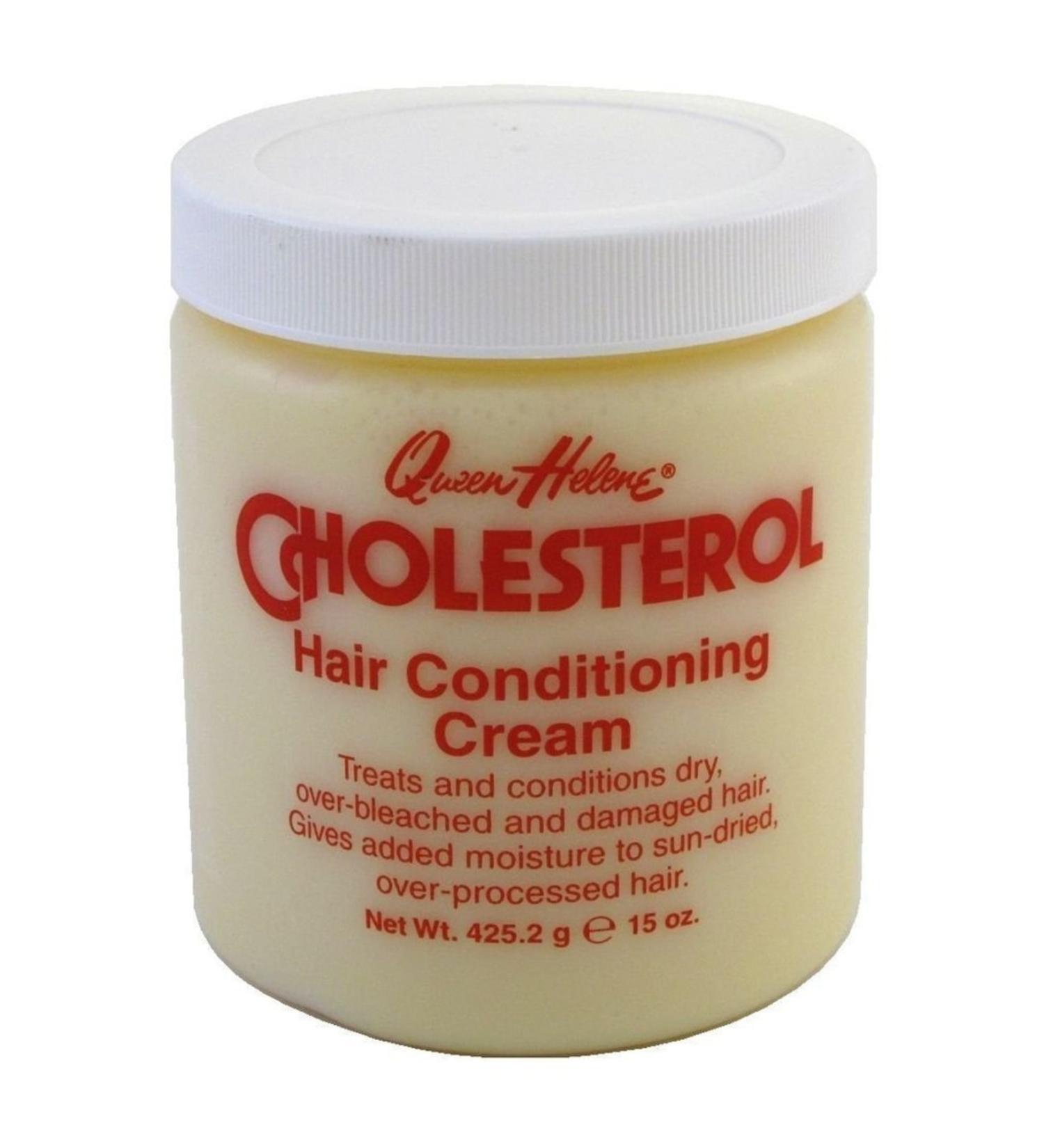 QUEEN Helene Cholesterol Hair Conditioning Cream Damaged Hair 425gr USA