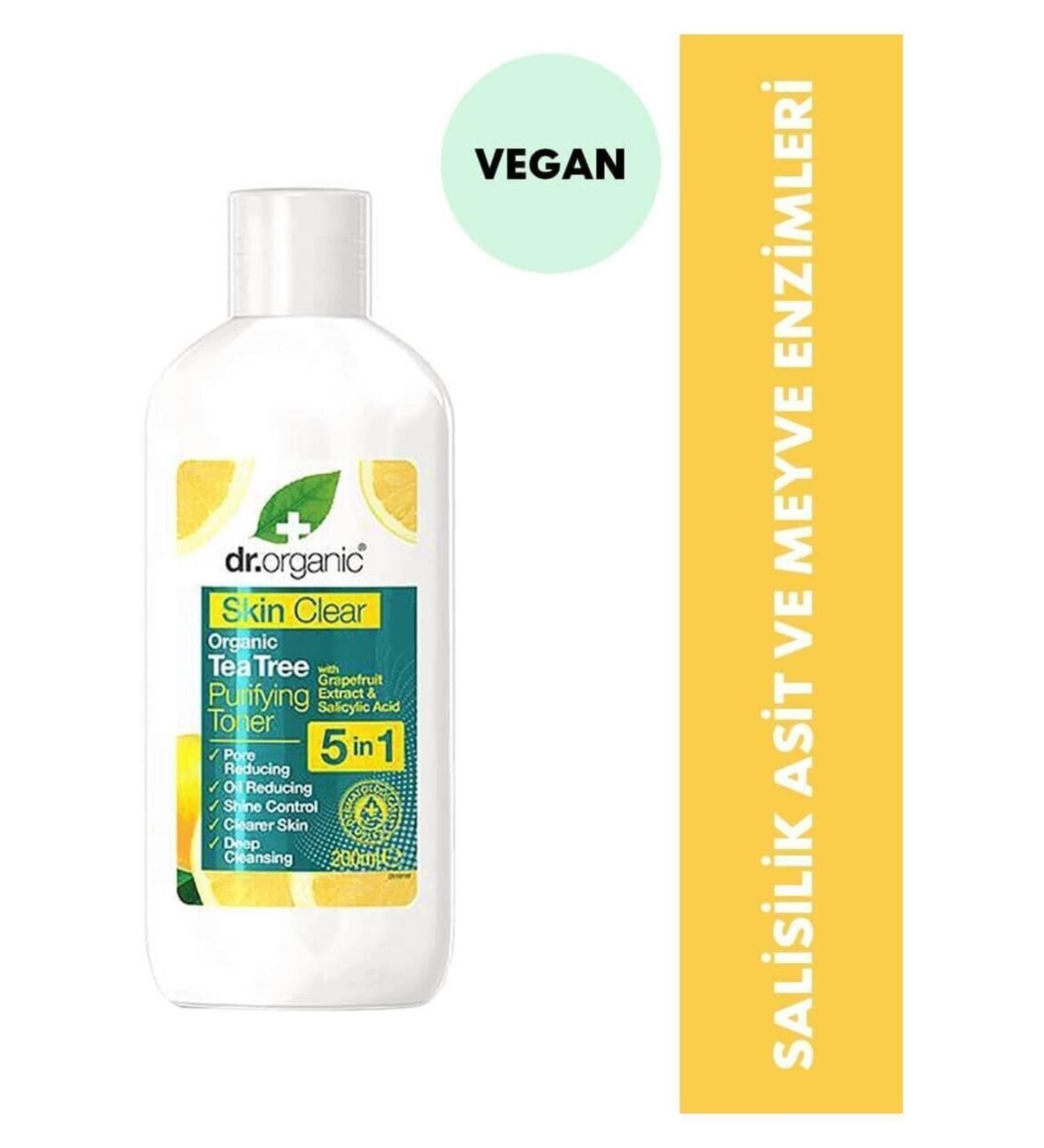 Dr. Organic Skin Clear Tonic 200 Ml