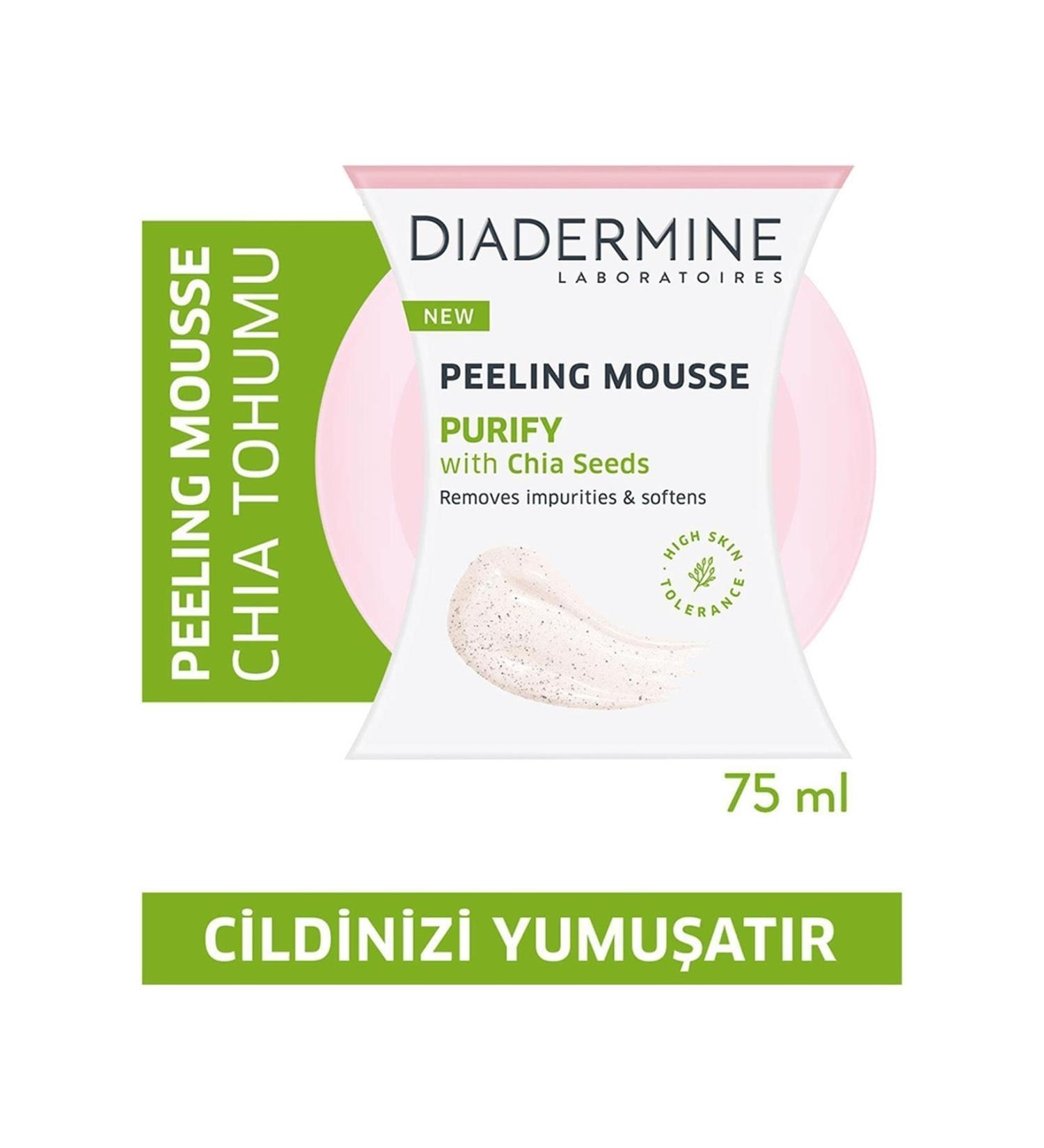 Diadermine Chia Flavored Purifying Peeling Mousse 75 ml