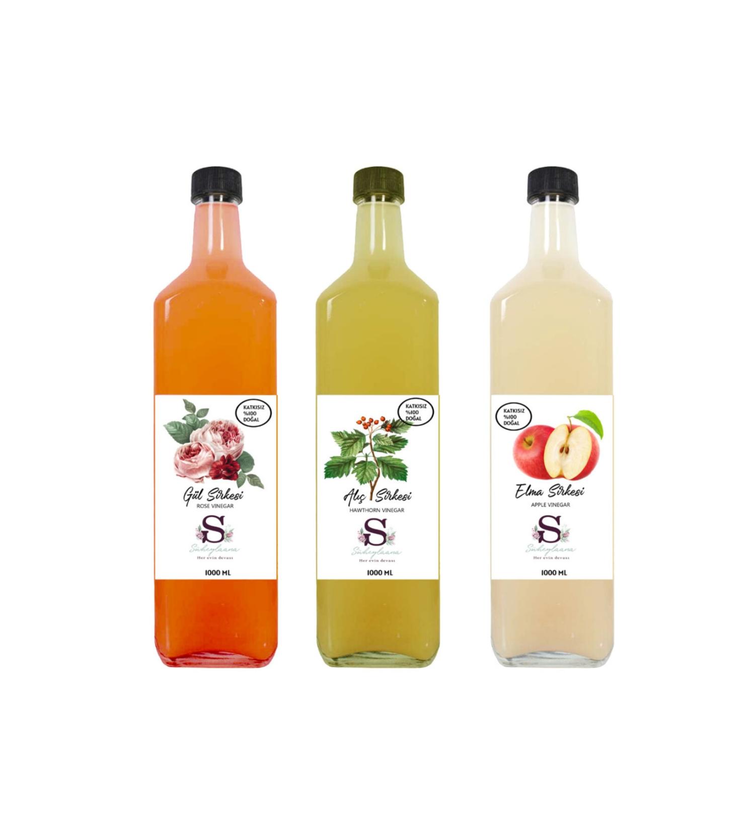 Suheylaana Natural Rose Hawthorn and Apple Vinegar 1000 Ml