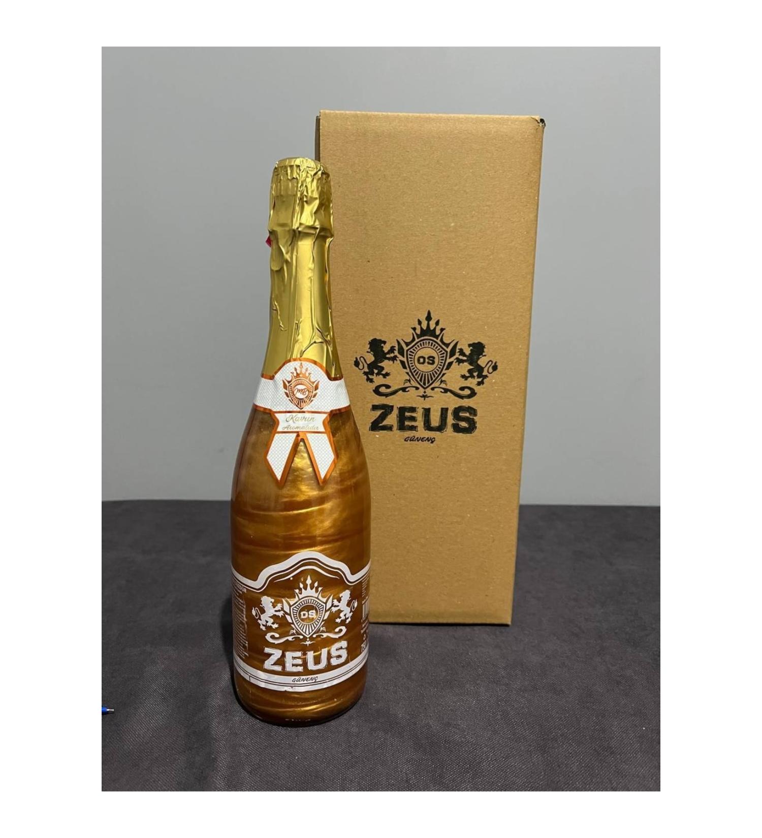 OS ZEUS Alcohol-Free Sparkling Champagne Melon Flavored (non-alcoholic Champagne)