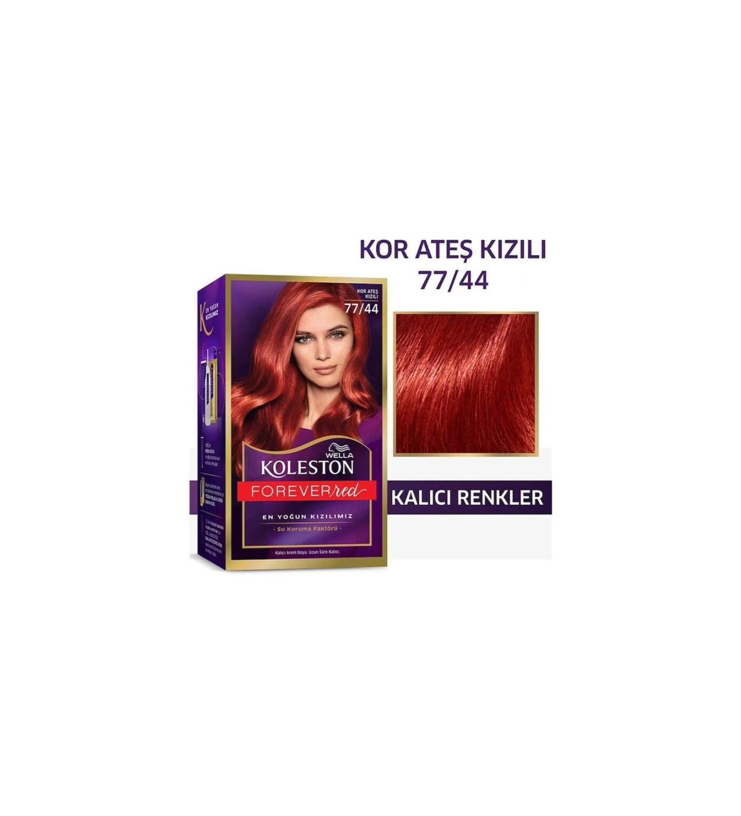Wella Hair Dye Red Flame 77-44