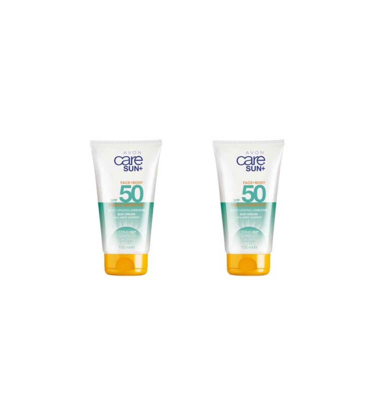 Avon Care Sun+ Pure & Sensitive Face+body Sun Cream 2 150ml