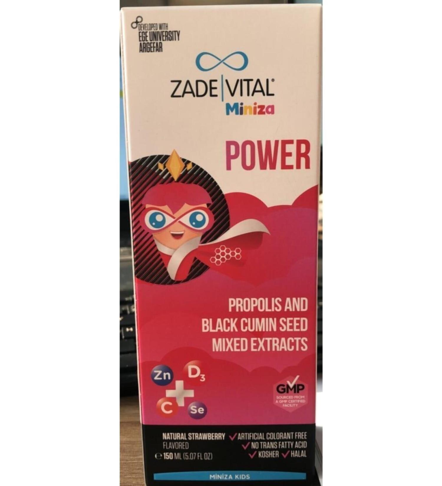 Zade Vital Miniza Power 150 Ml