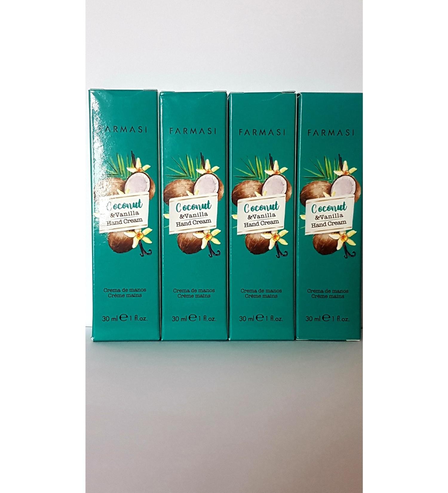Farmasi Cocnut Hand Cream 4 Pcs