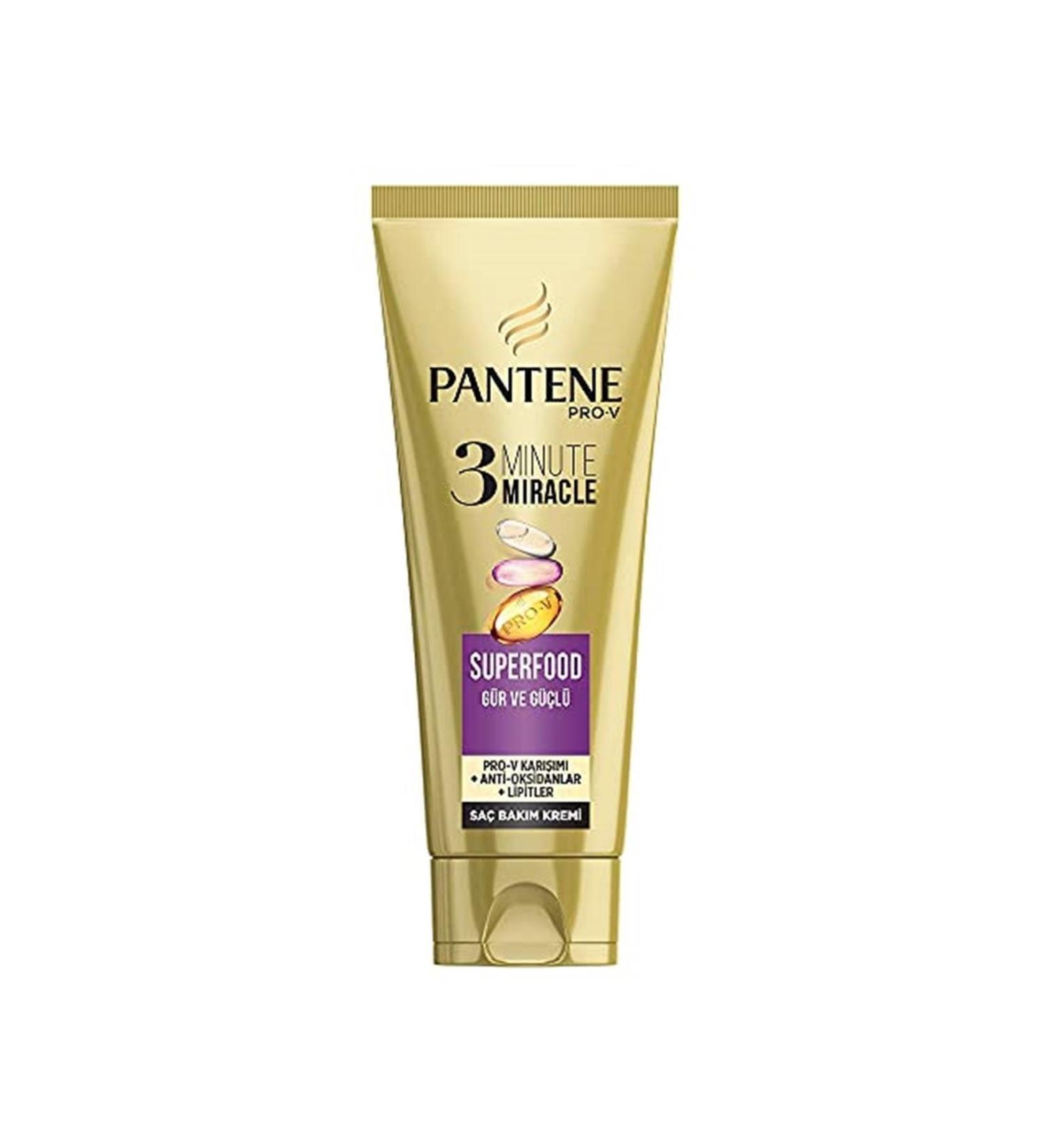 Pantene Hair Care Cream 3 Minute Miracle Superfood 200 ml