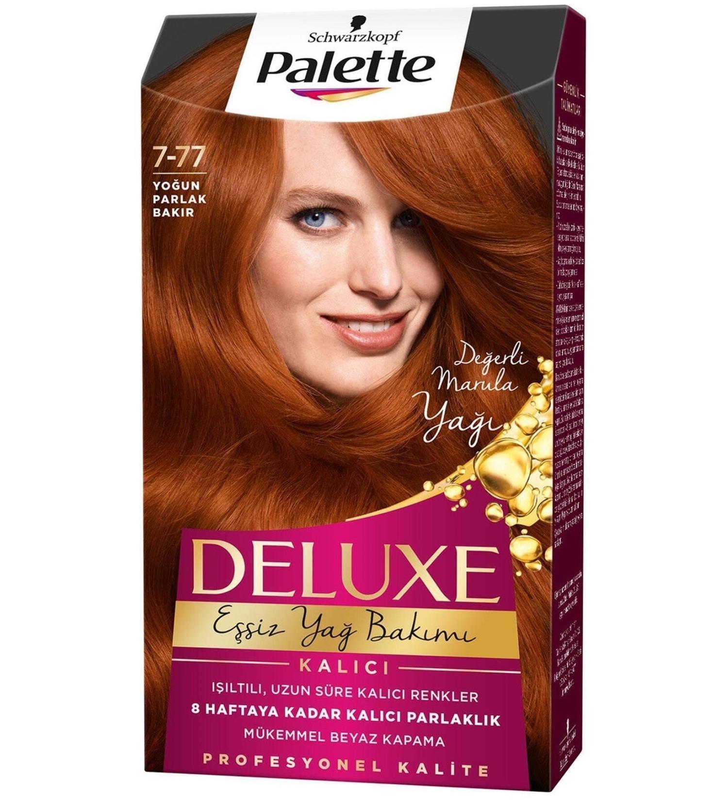 Palette Brand: Hair Dye Intense Copper No: 7-77 50 Ml Category: Hair Dye