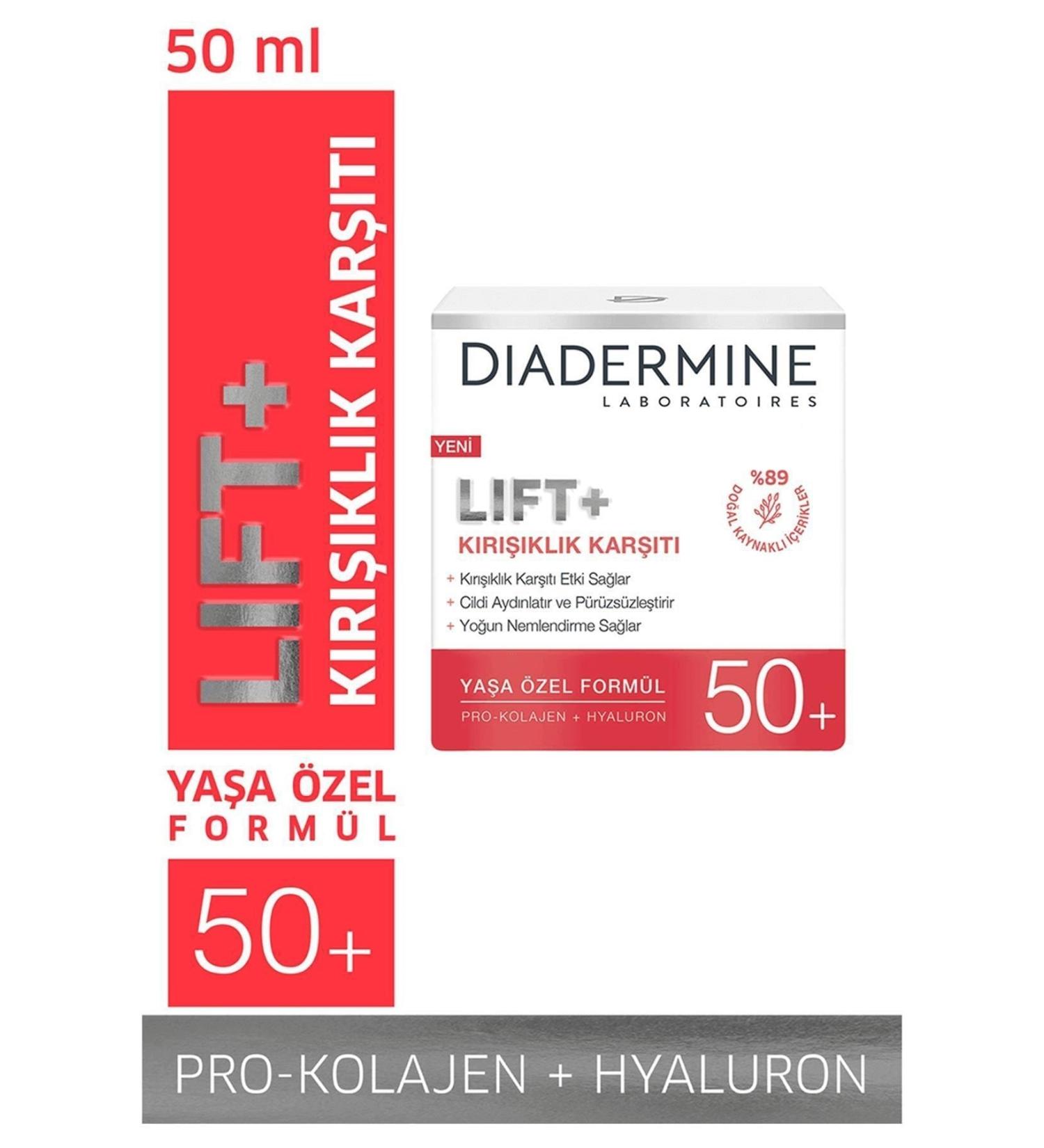 Diadermine Anti-Wrinkle Day Cream 50+ 50 Ml