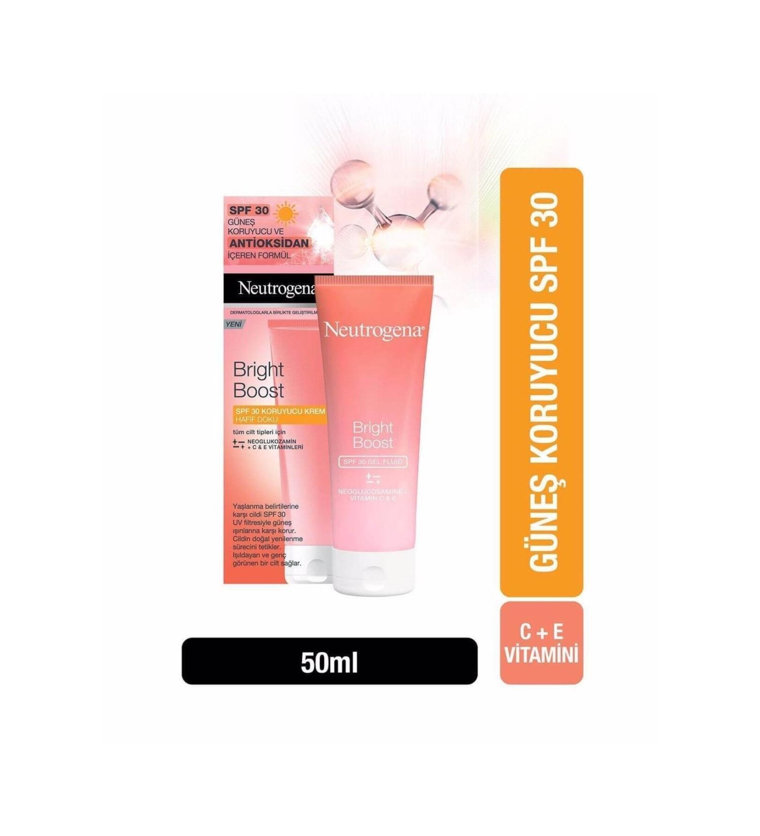 Neutrogena Brand: Protective Cream Spf 30 Bright Boost 50 Ml Category: Face Cream