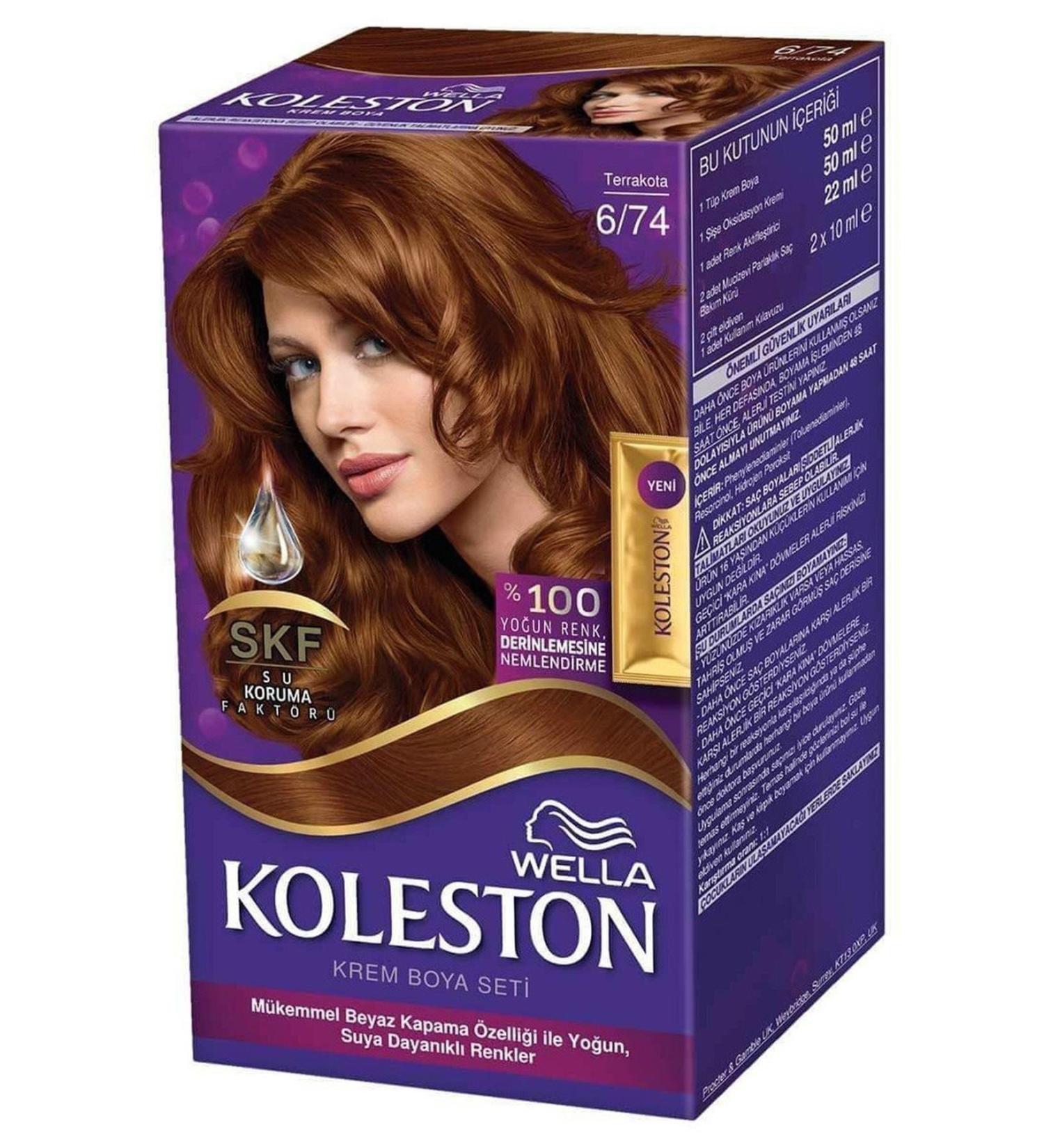 Wella Brand: Hair Dye Terracotta 6/74 50 Ml Category: Hair Dye