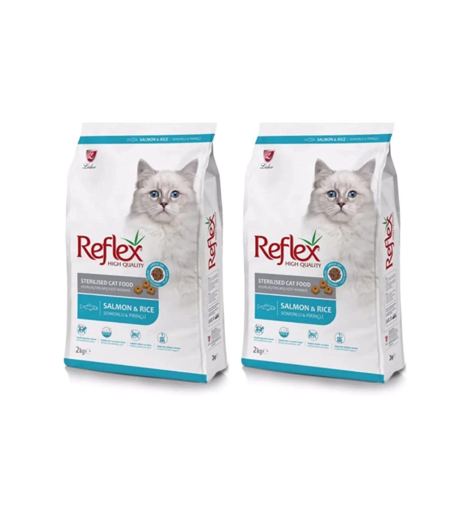 Reflex Fish Sterilized Cat Food 2 Kg X 2 Pieces