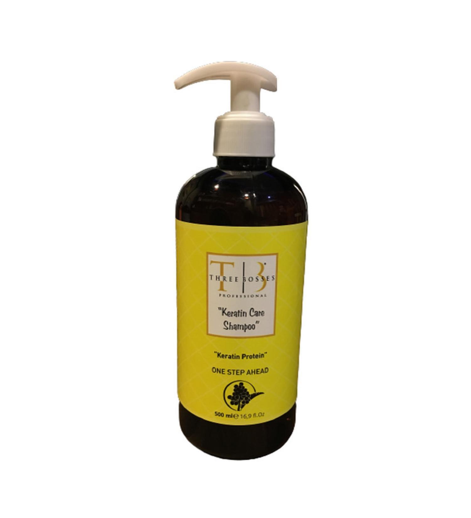 THREE BOSSES PROFESSIONAL Three Bosses Keratin Care Shampoo 500ml