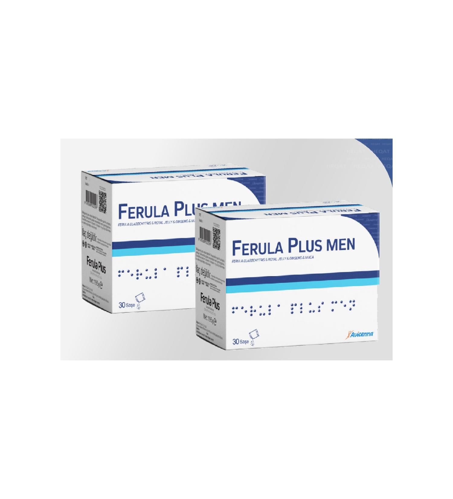 Avicenna Ferula Plus Men Blackthorn Extract 30 Sachet Set of 2