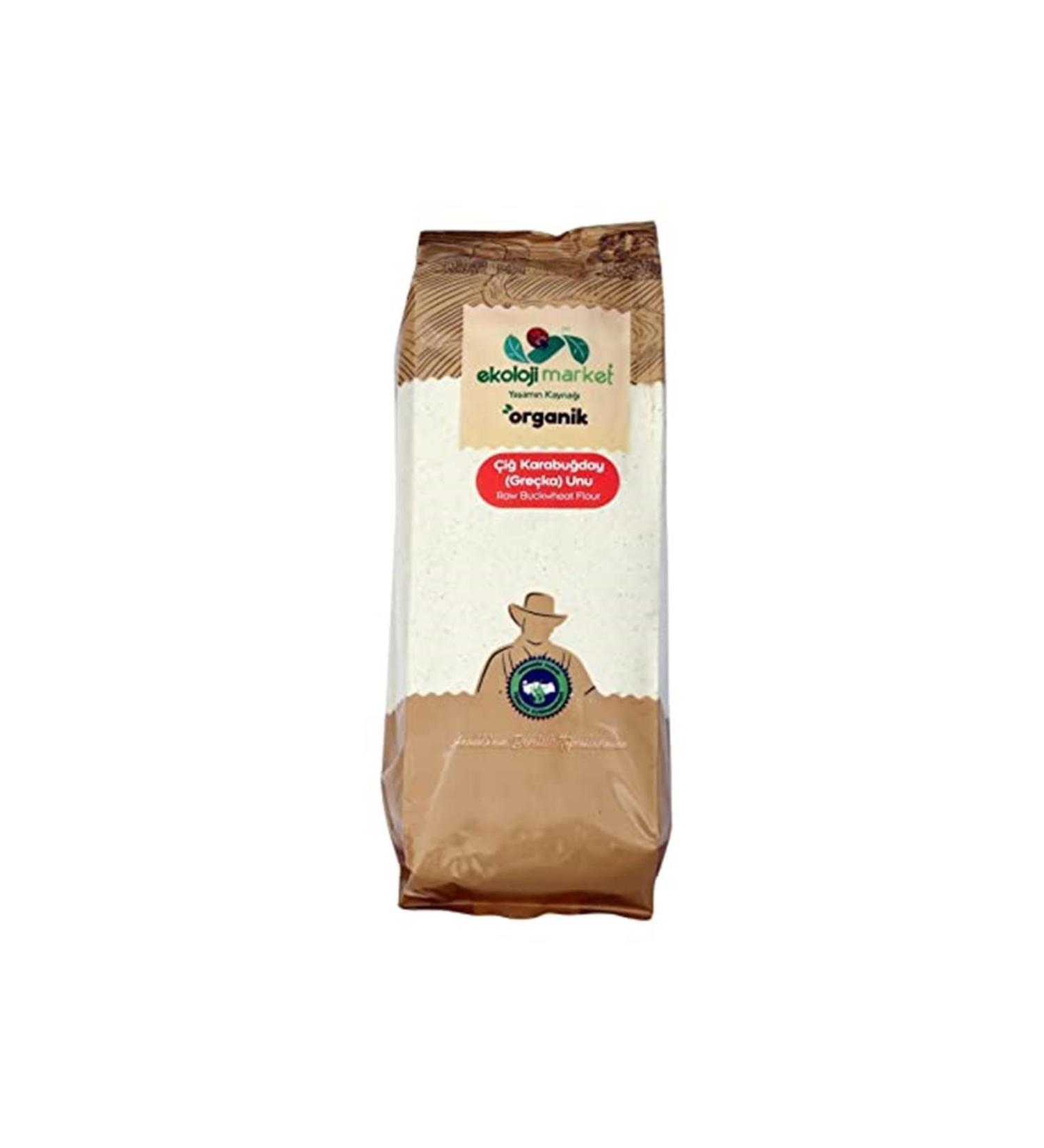 Ekoloji Market Organic Buckwheat Flour 750 Gr