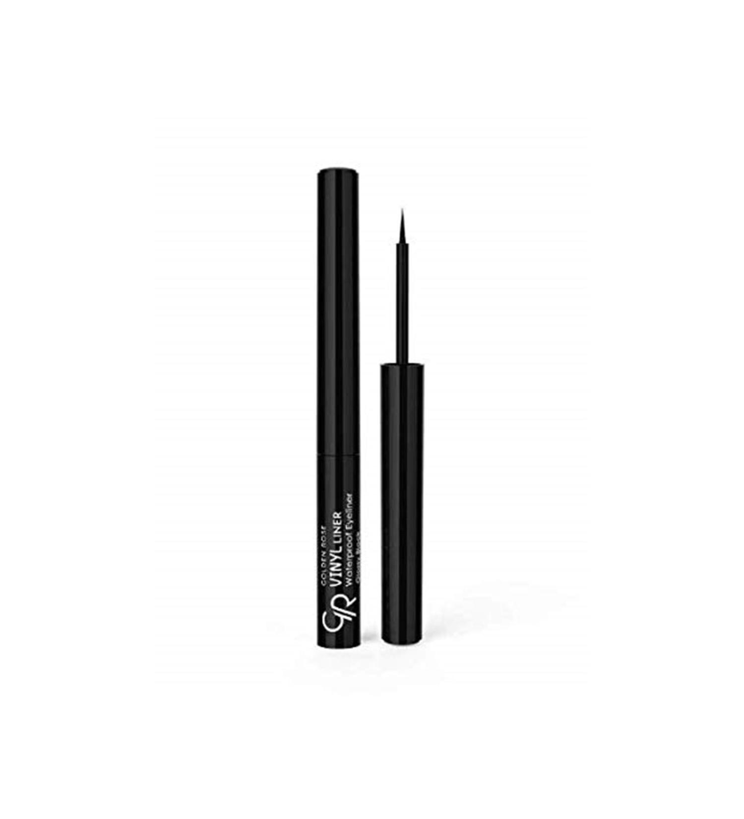 Golden Rose Brand: Vinyl Liner Waterproof Eyeliner-glossy Black 1 Pack Category: Eyeliner
