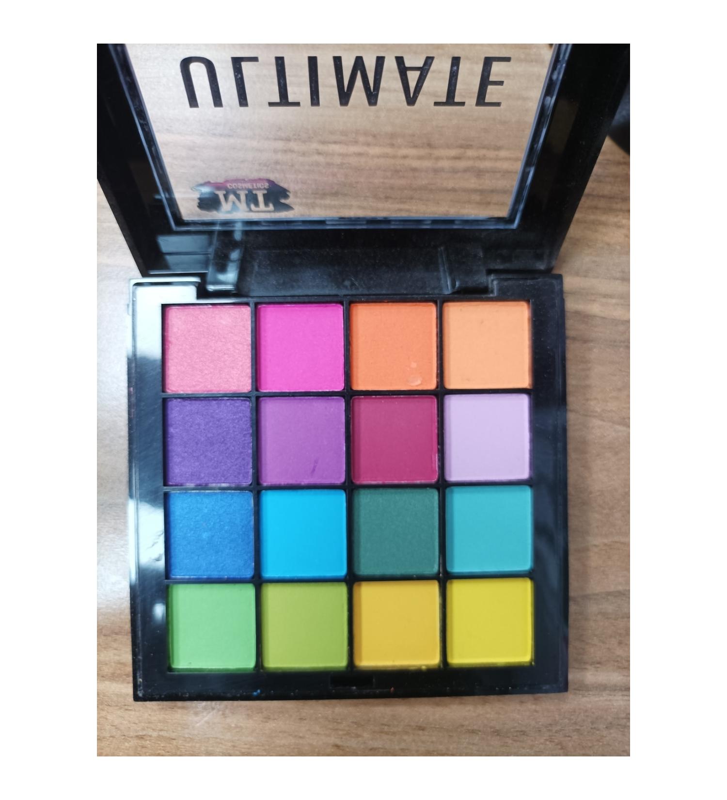 MT Ultimate 16 Colors Eyeshadow Palette 01 Brown Tones