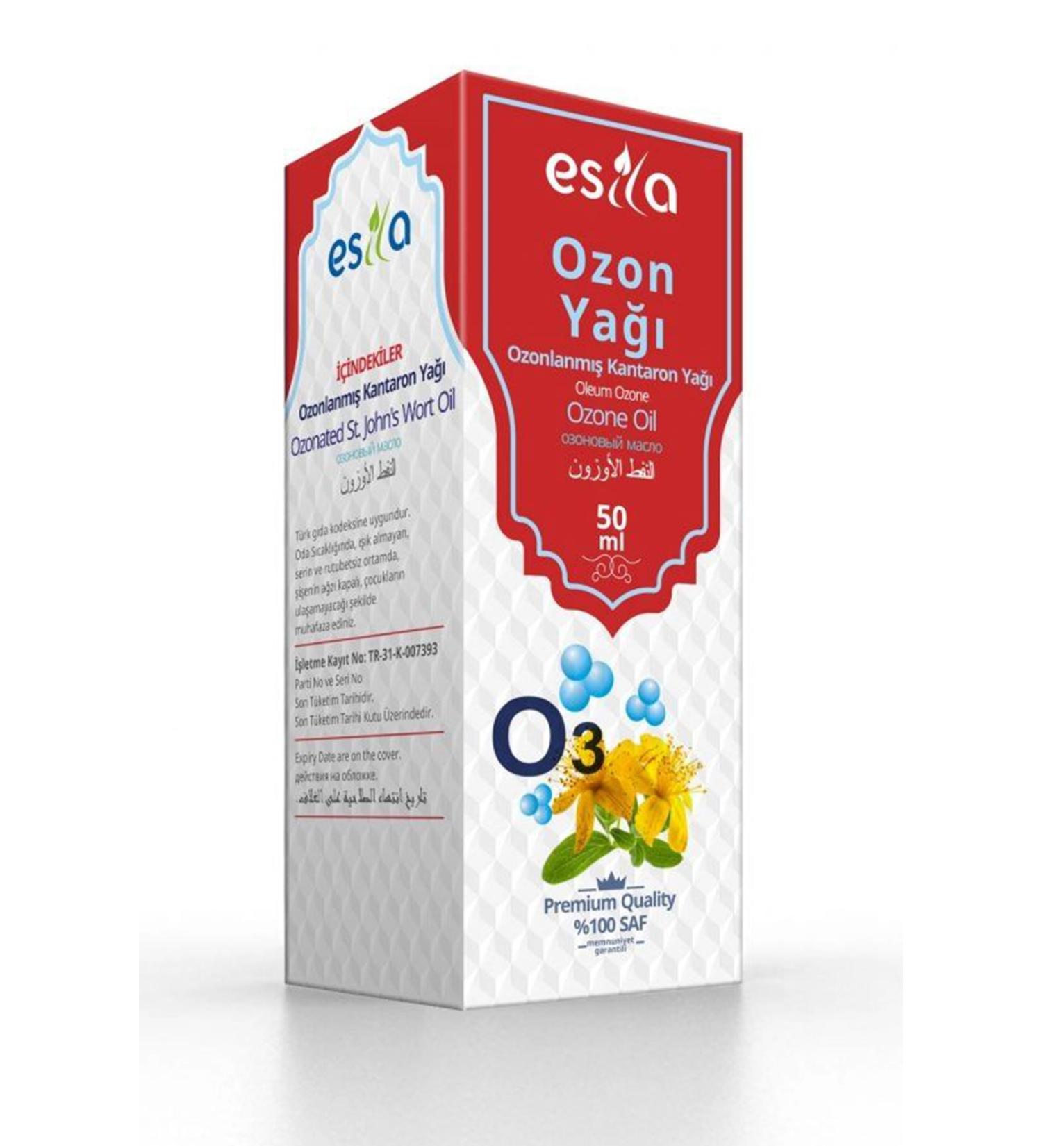 ES LA Ozonated St. John's Wort Oil 50 ml