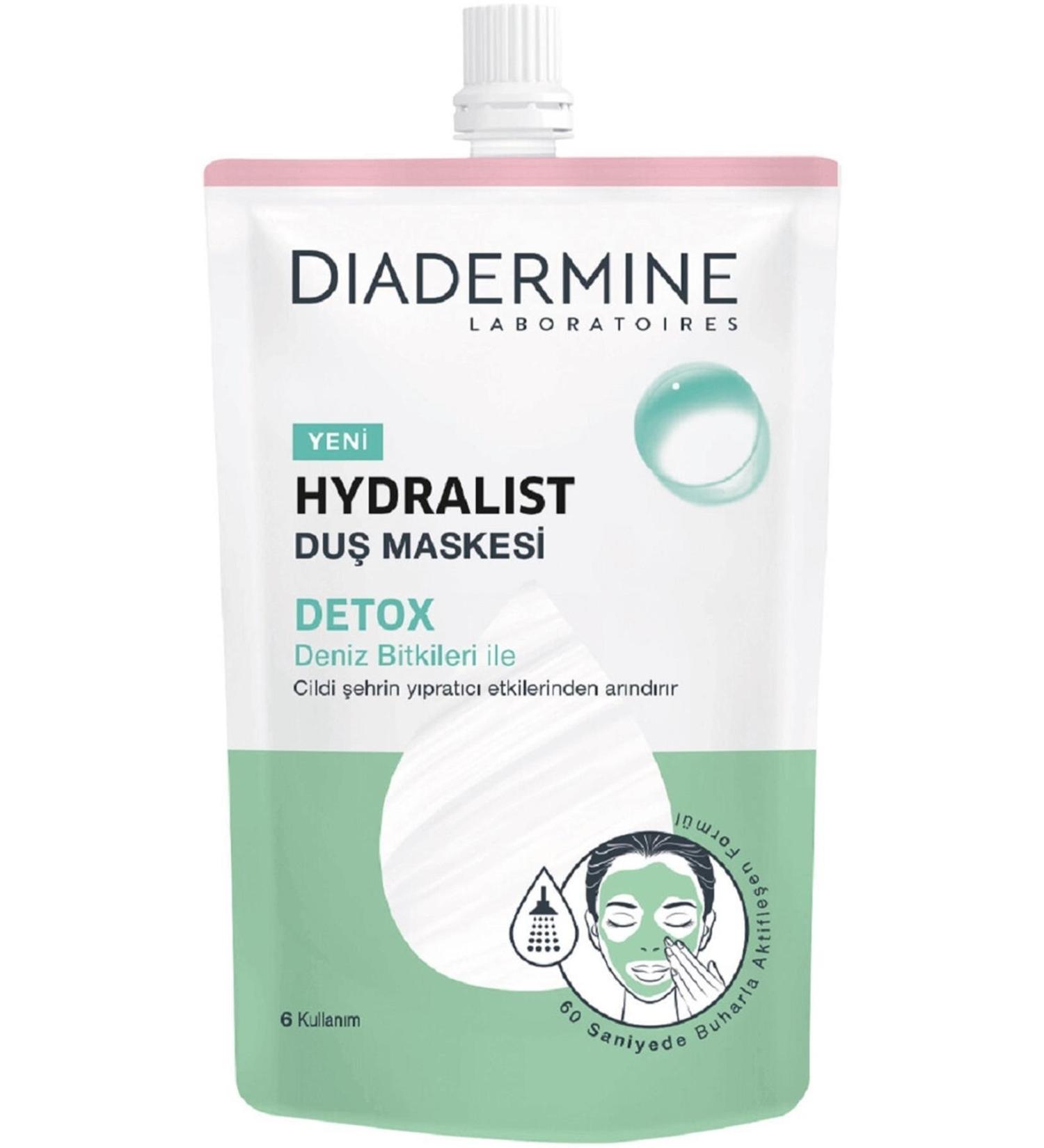 Diadermine Brand: Hydralist In-Shower Mask Detox 50 Ml Category: Face Mask