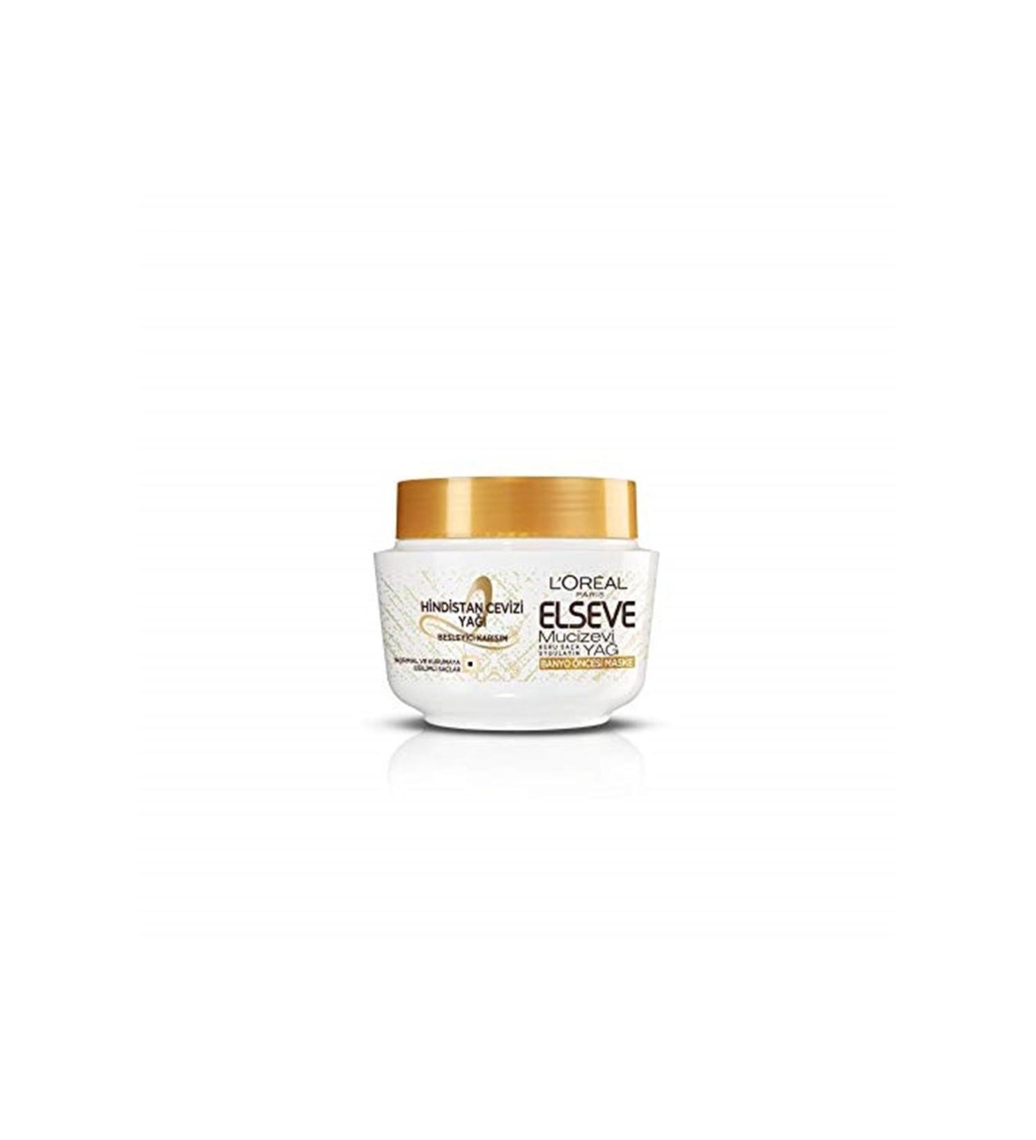 Elseve L'or al Paris Coconut & Precious Oils Unique Blend Pre-Bath Mask 30 - Buy Online on GoSupps.com