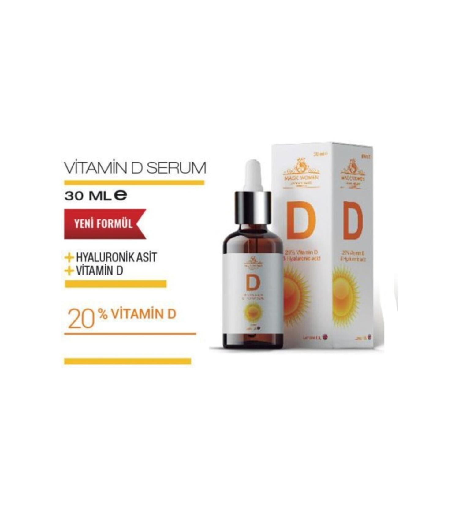 MAGIC WOMEN Acne and Anti-Aging Vitamin D Serum 30ml - Buy Online on GoSupps.com