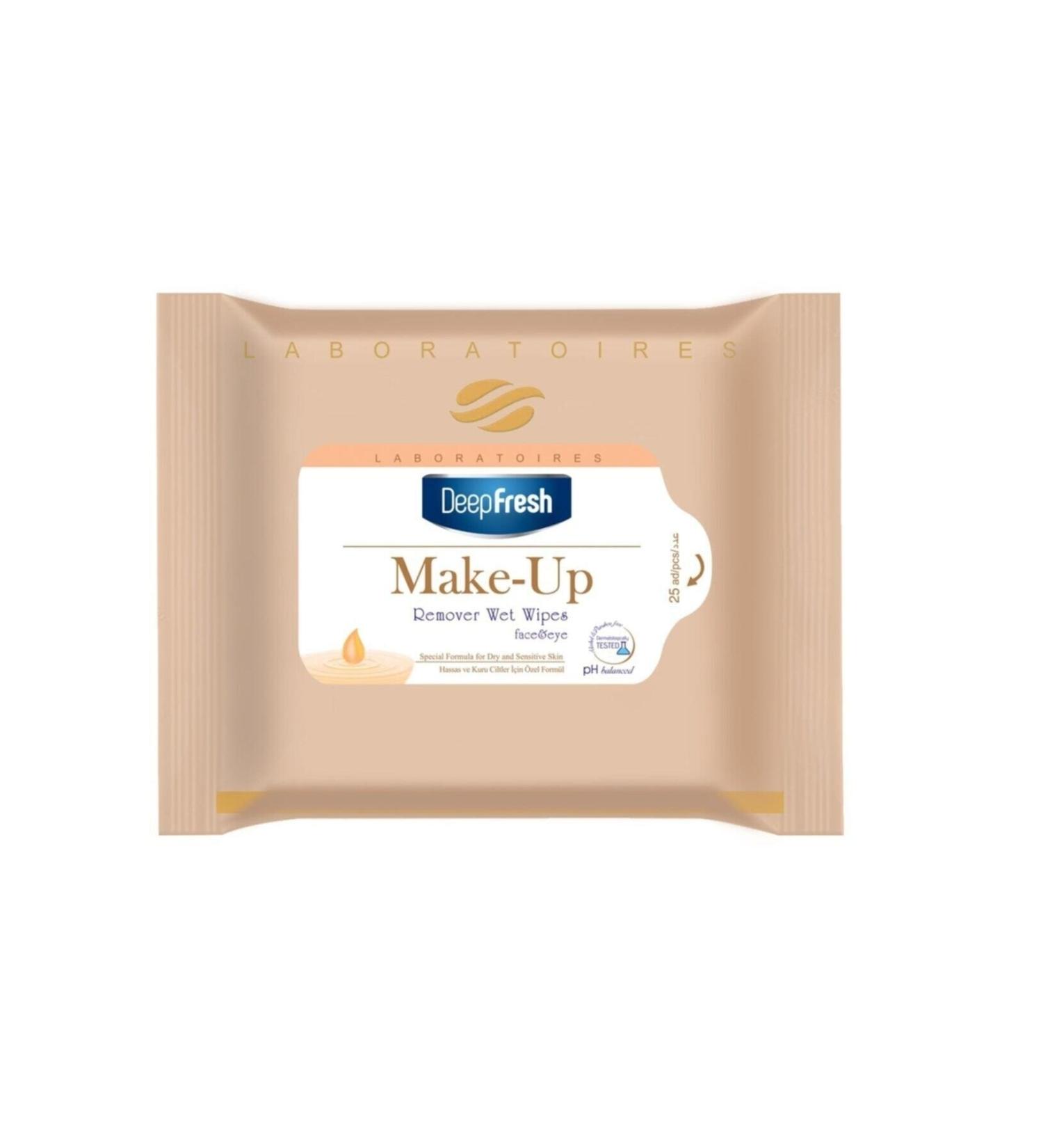 Deep Fresh Make-Up Remover Extra Cream 4 Pieces