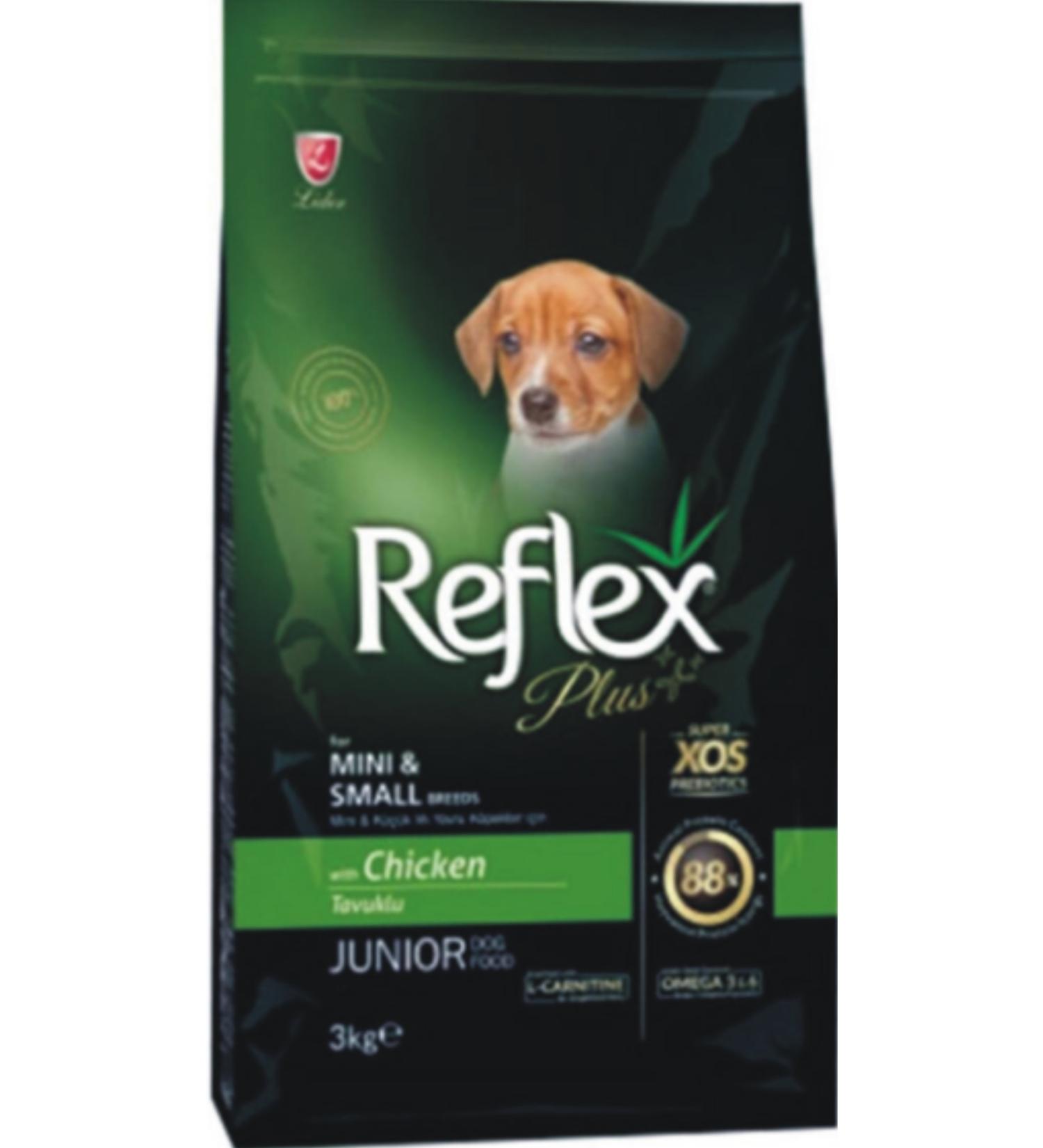 Reflex Small Mini Breed Chicken Puppy Dog Food 3 Kg