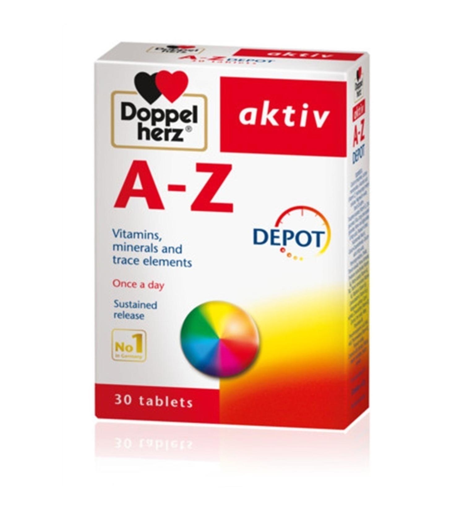 DOP Pelherz Aktiv Az Depot Multivitamin 40 Tablets