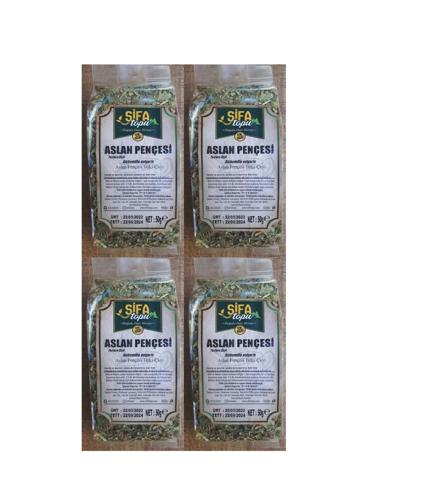 Healing Ball Sawtooth Lion's Claw Herbal Tea 50 Gr X 4 Pieces