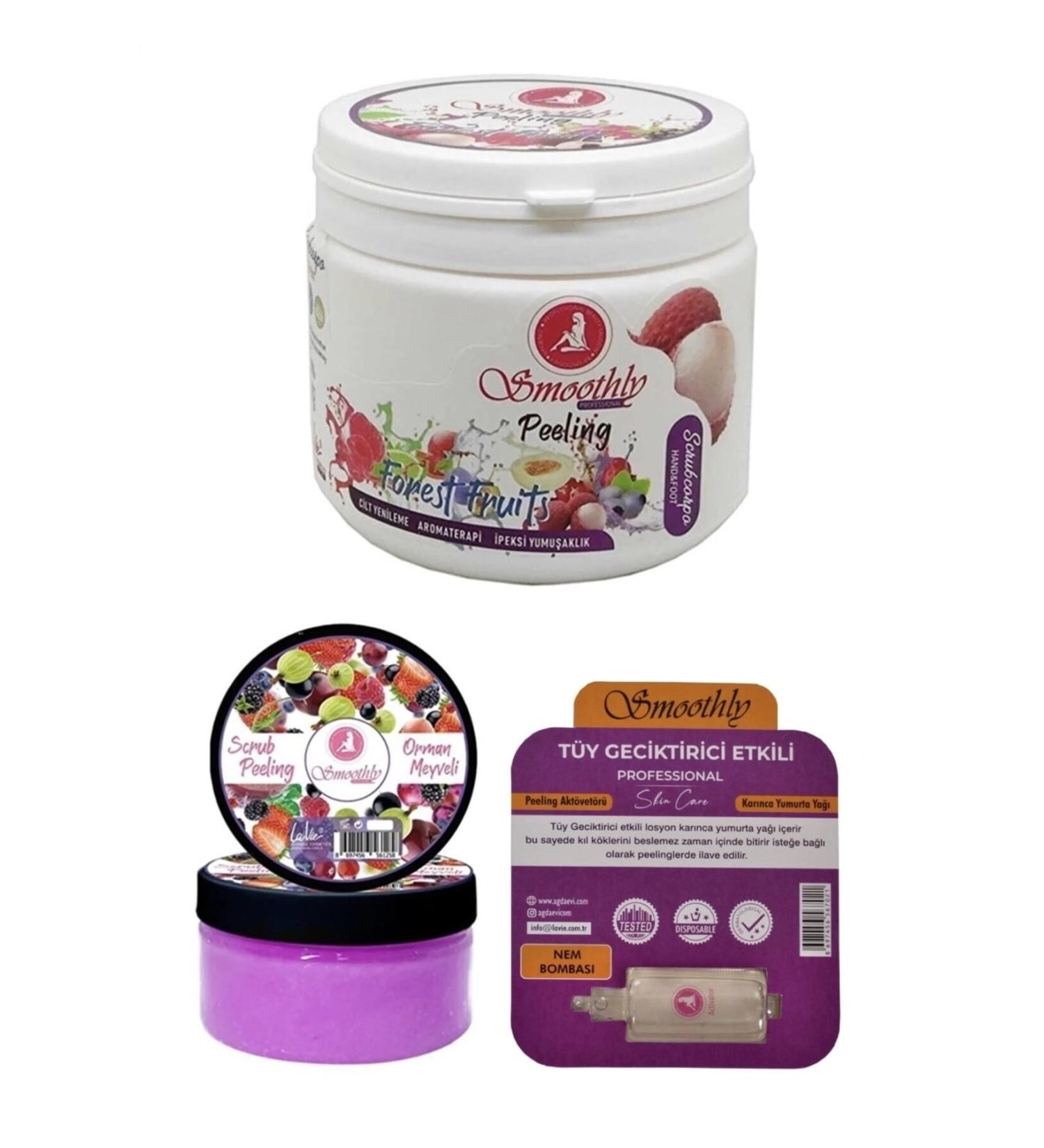 Smoothly Peeling Forest Fruit Body Peeling 800g Forest Peeling 200g Eyebrow Nail Oil