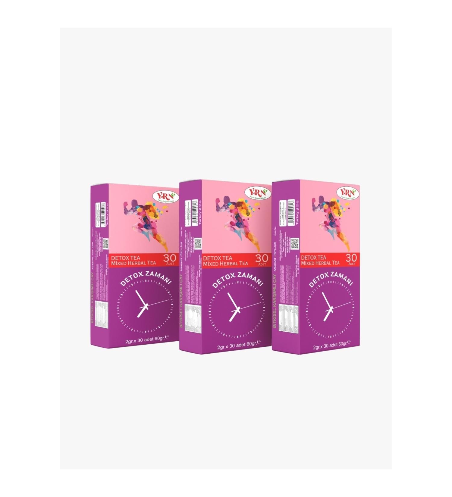 Yaren Natural Products Detox Tea 30 Detox Time Detoxs Shake 3 Campaign