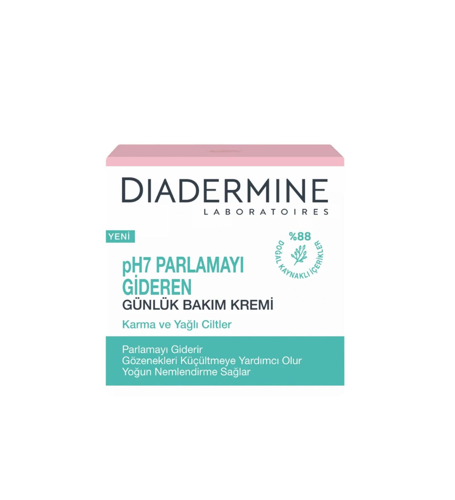 Diadermine Ph7 Moisturizing Daily Care Cream for Perfect Skin 50 Ml