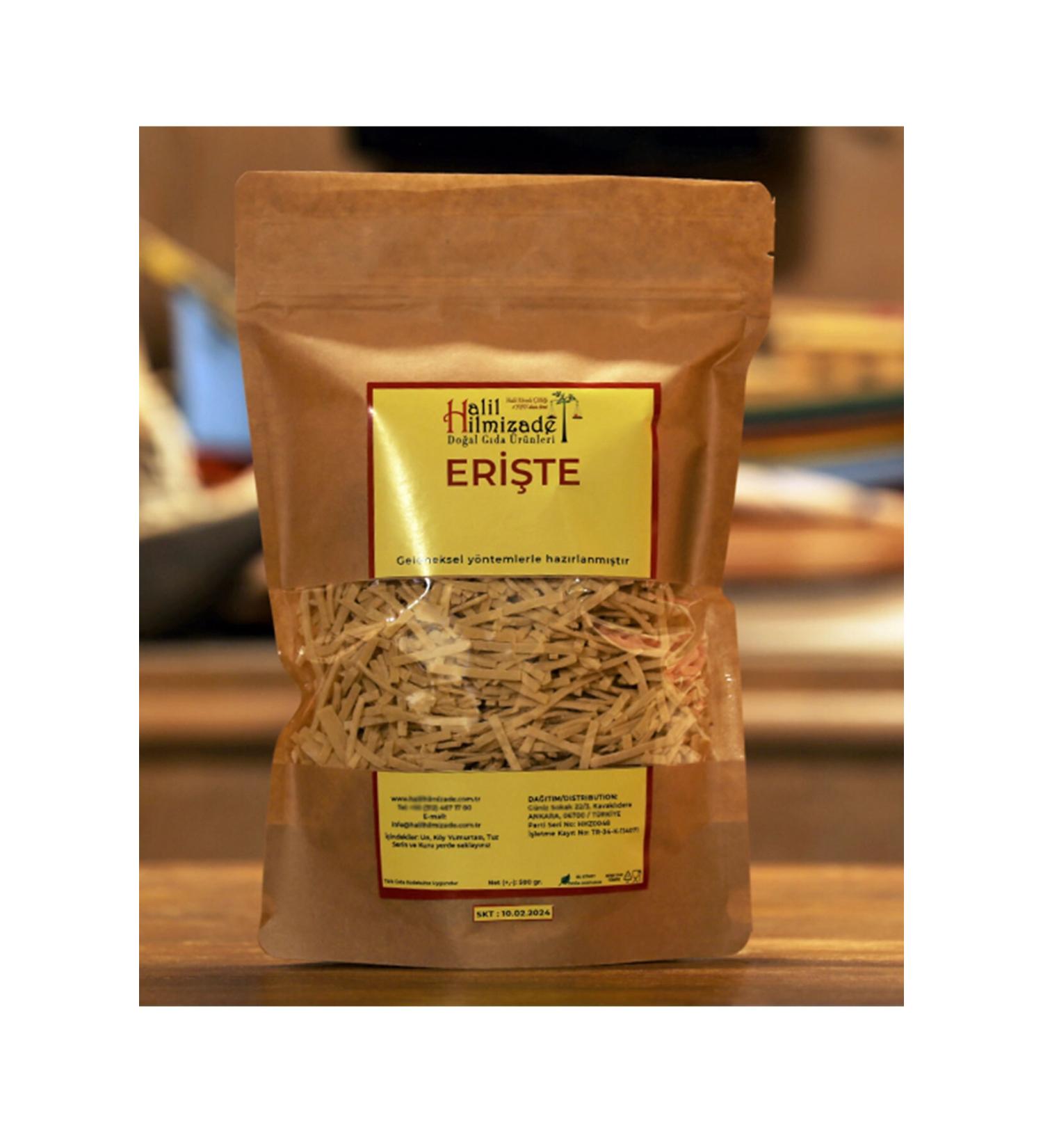 HAL L H LM ZADE NATURAL FOOD PRODUCTS Noodles with Traditional Method and Village Eggs