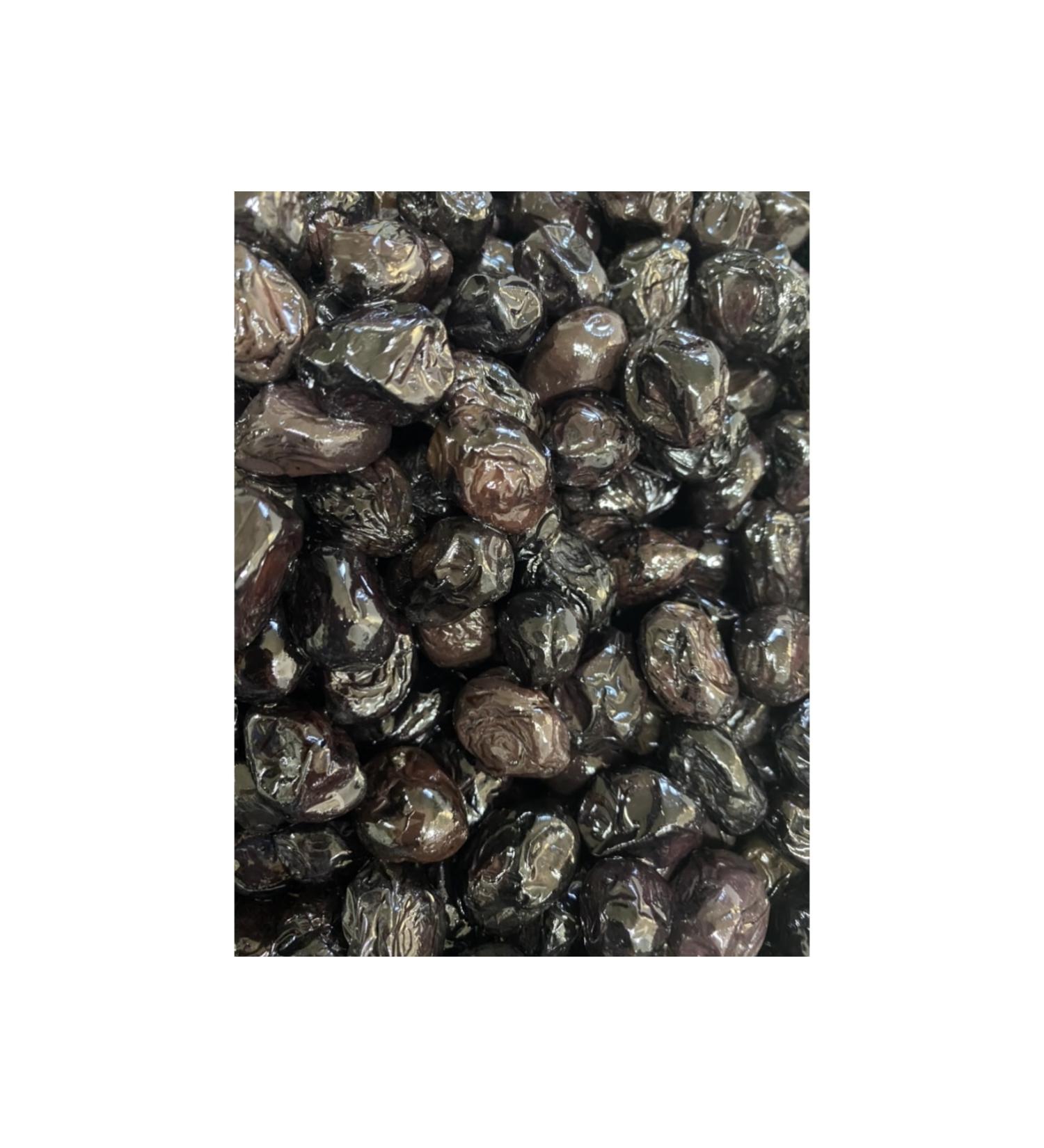 Sunadan Natural Products Black Basma Olives (1 Kg)